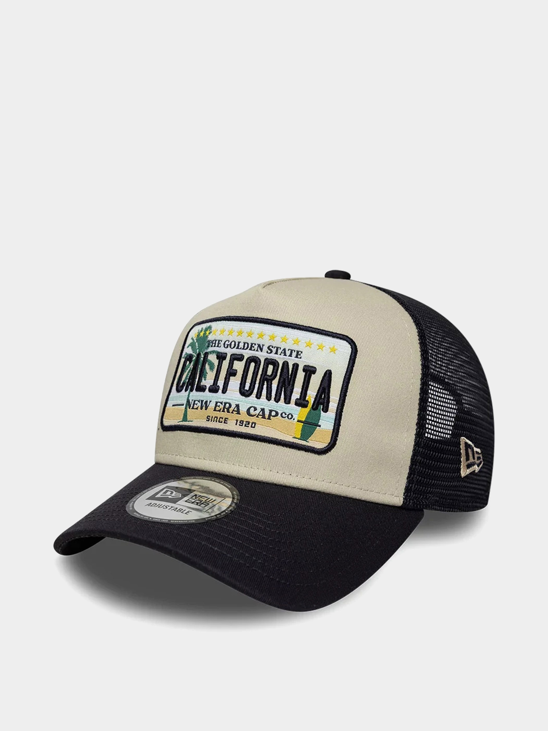 Șapcă New Era Licence Plate Trucker (navy/stone)