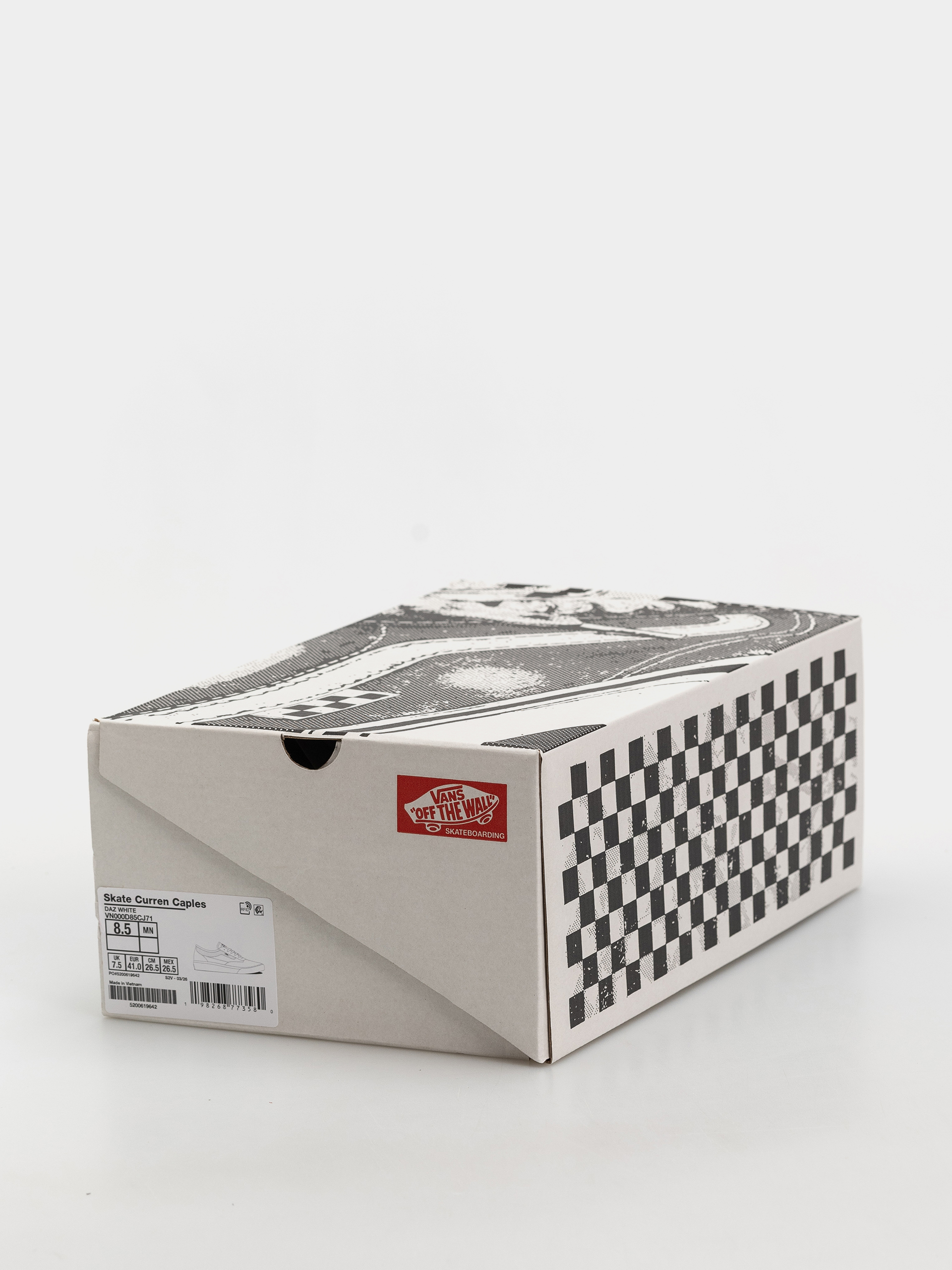 Pantofi Vans Skate Curren Caples (white)