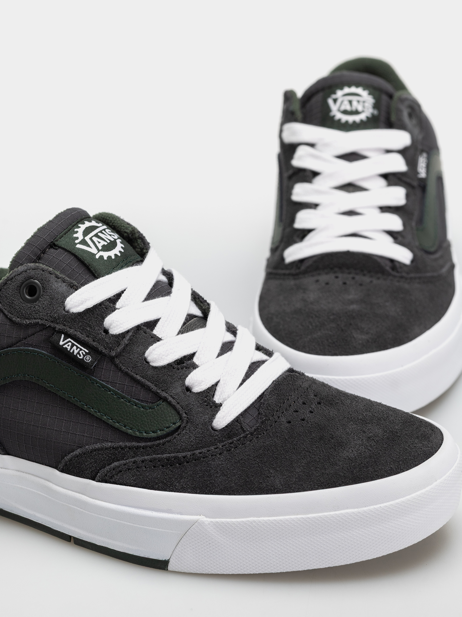 Pantofi Vans Bmx Proof Wafflecup (charcoal/green)