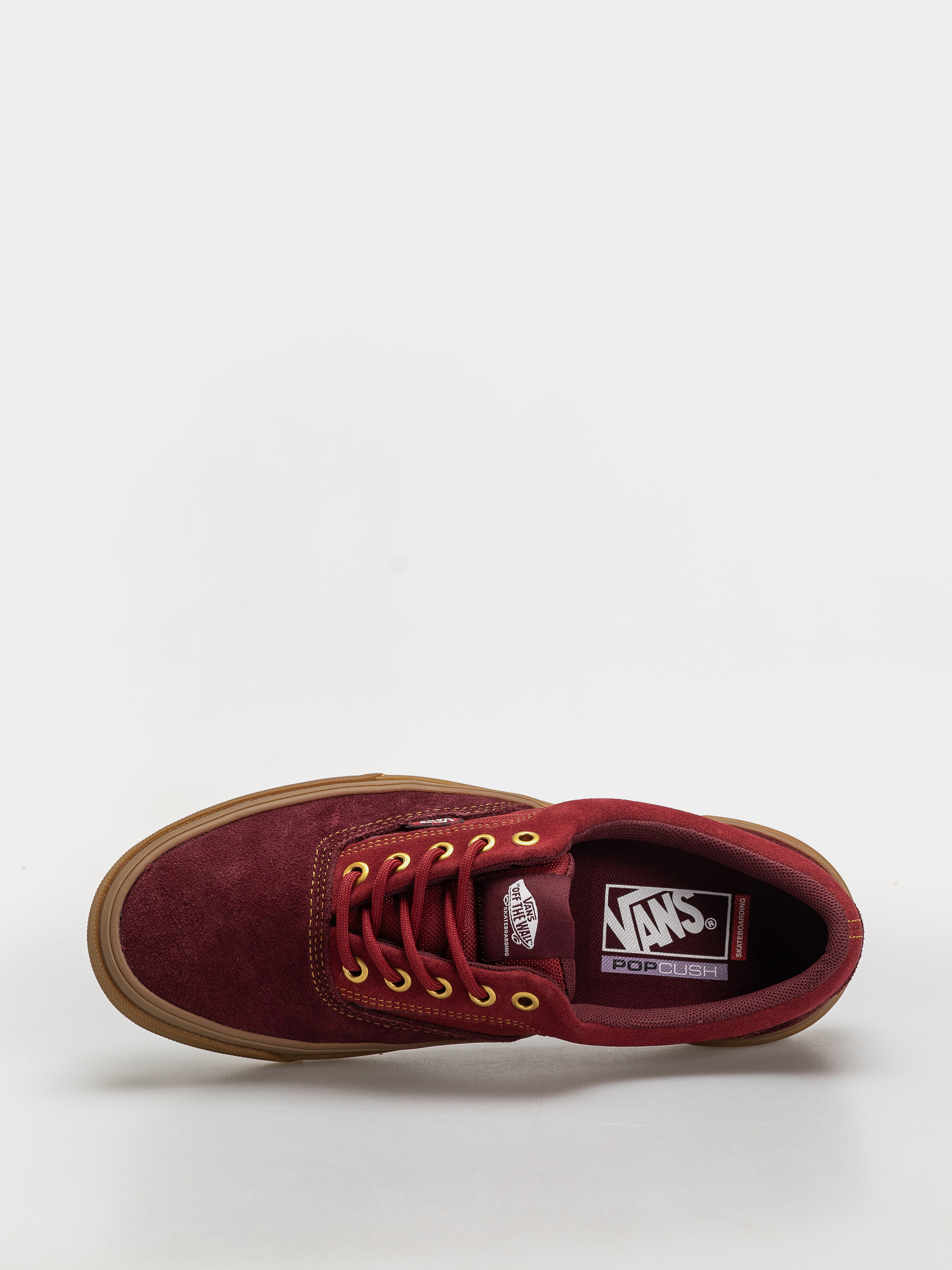 Pantofi Vans Skate Era Wafflecup (dark red/gum)