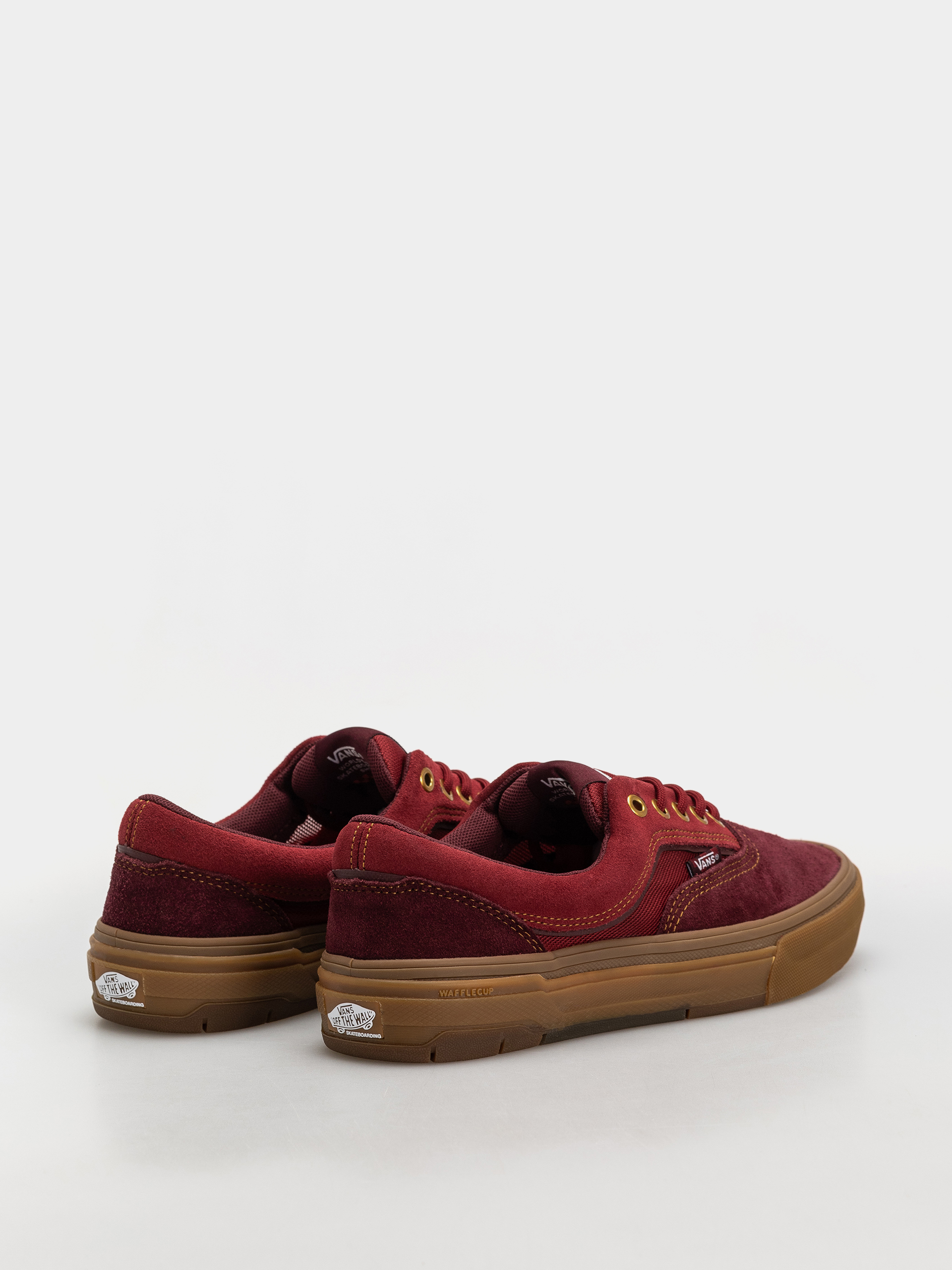 Pantofi Vans Skate Era Wafflecup (dark red/gum)