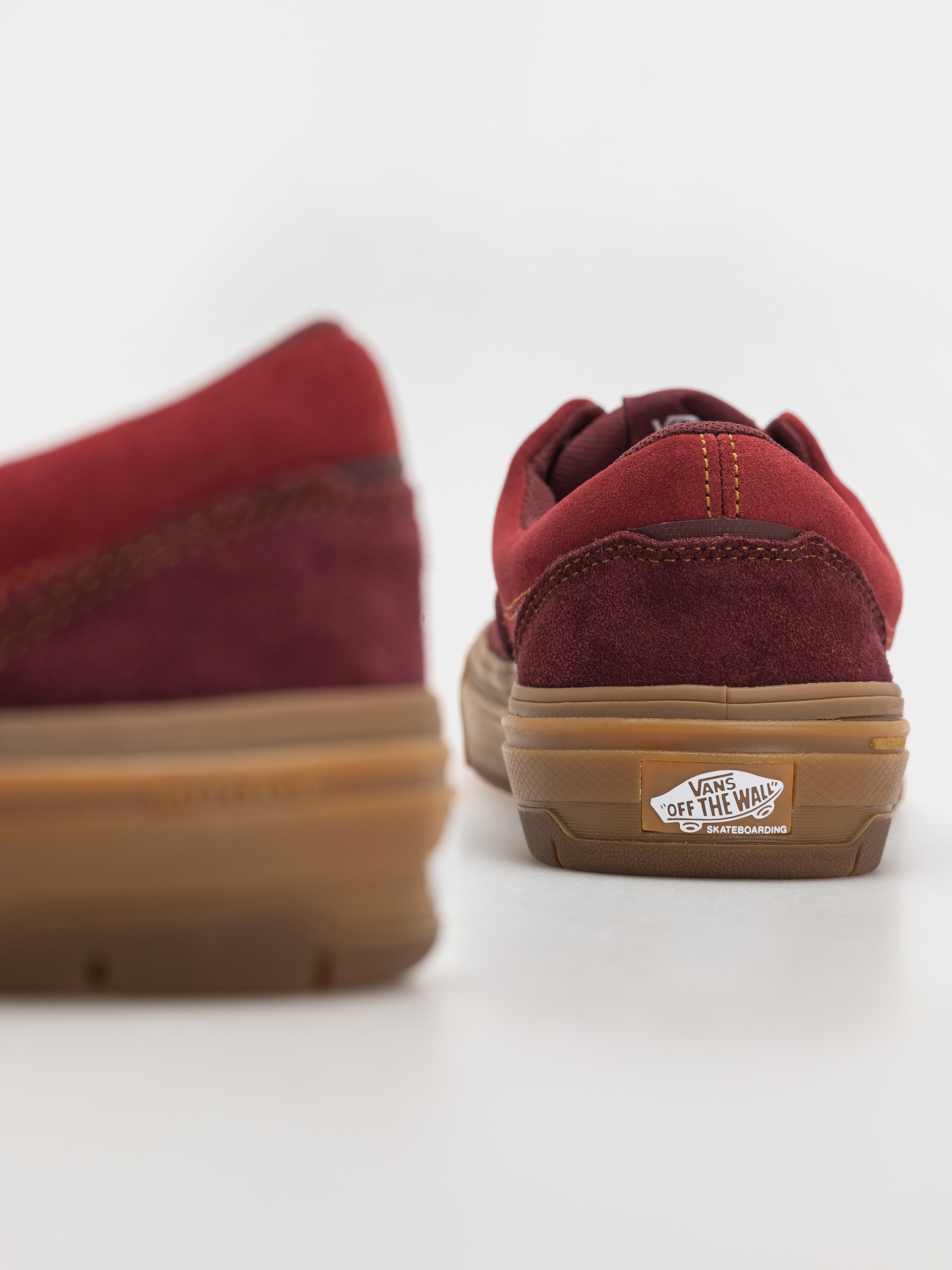 Pantofi Vans Skate Era Wafflecup (dark red/gum)