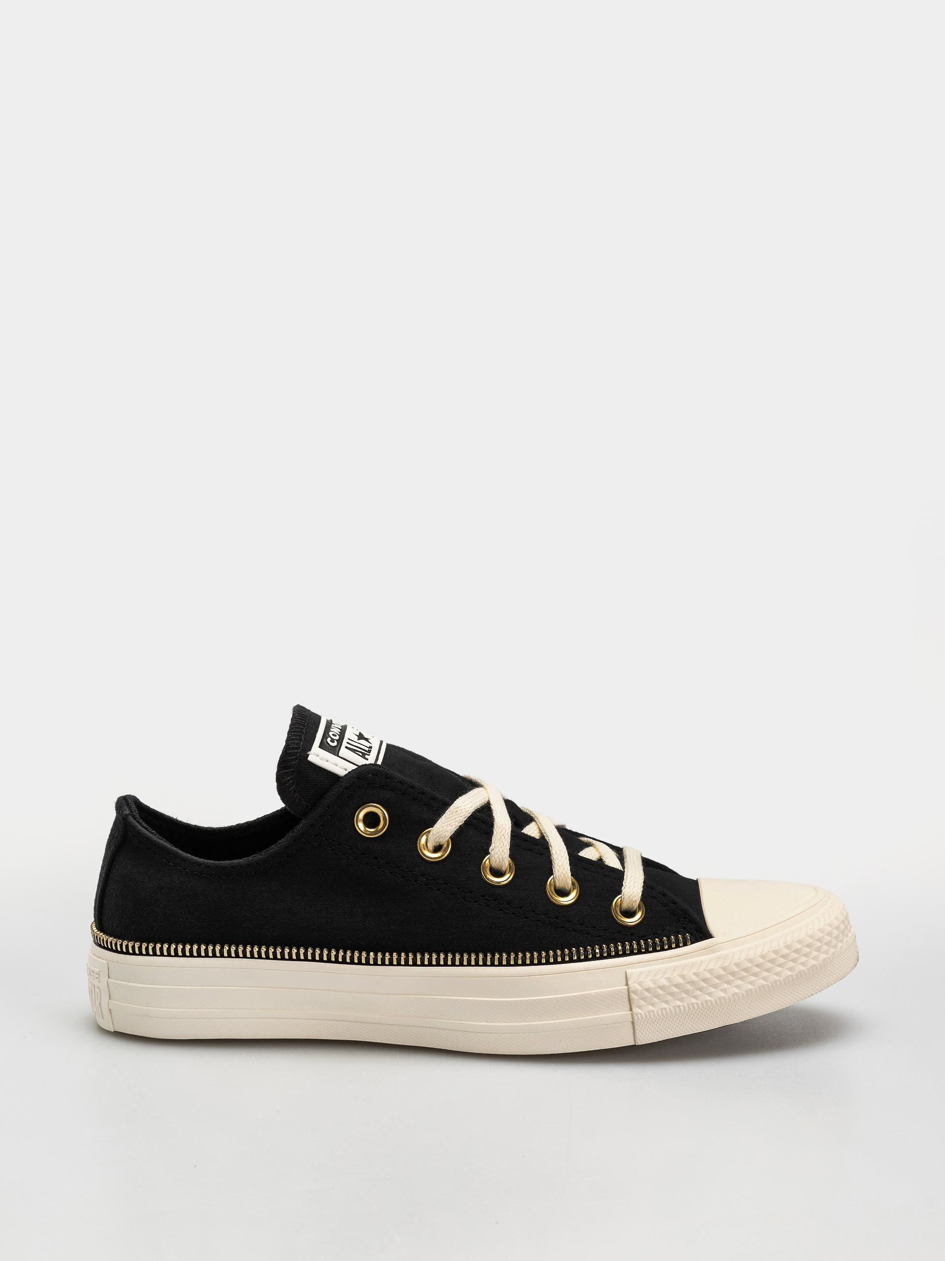 Teniși Converse Chuck Taylor All Star Ox Wmn (black/egret/gold)