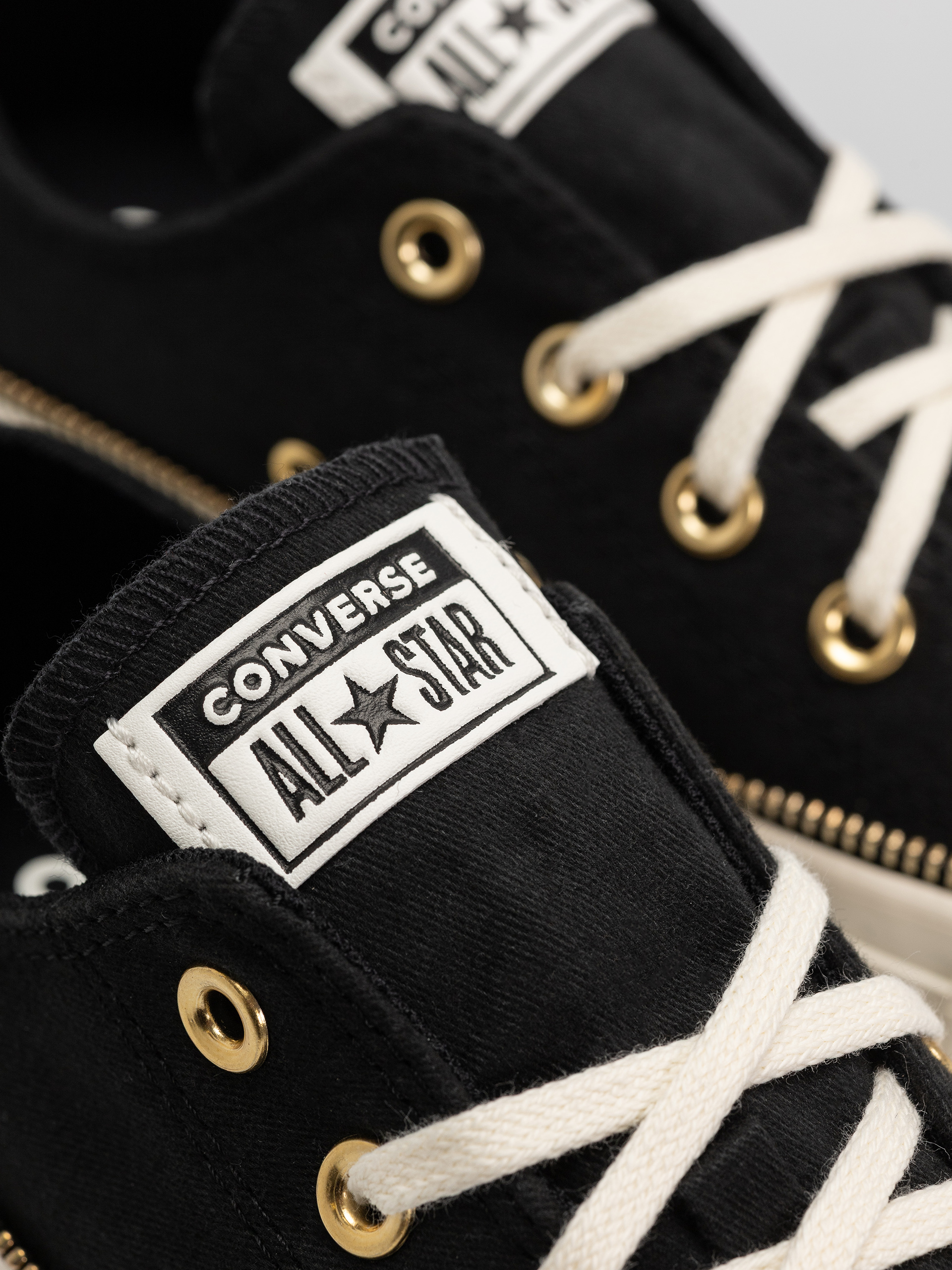 Teniși Converse Chuck Taylor All Star Ox Wmn (black/egret/gold)
