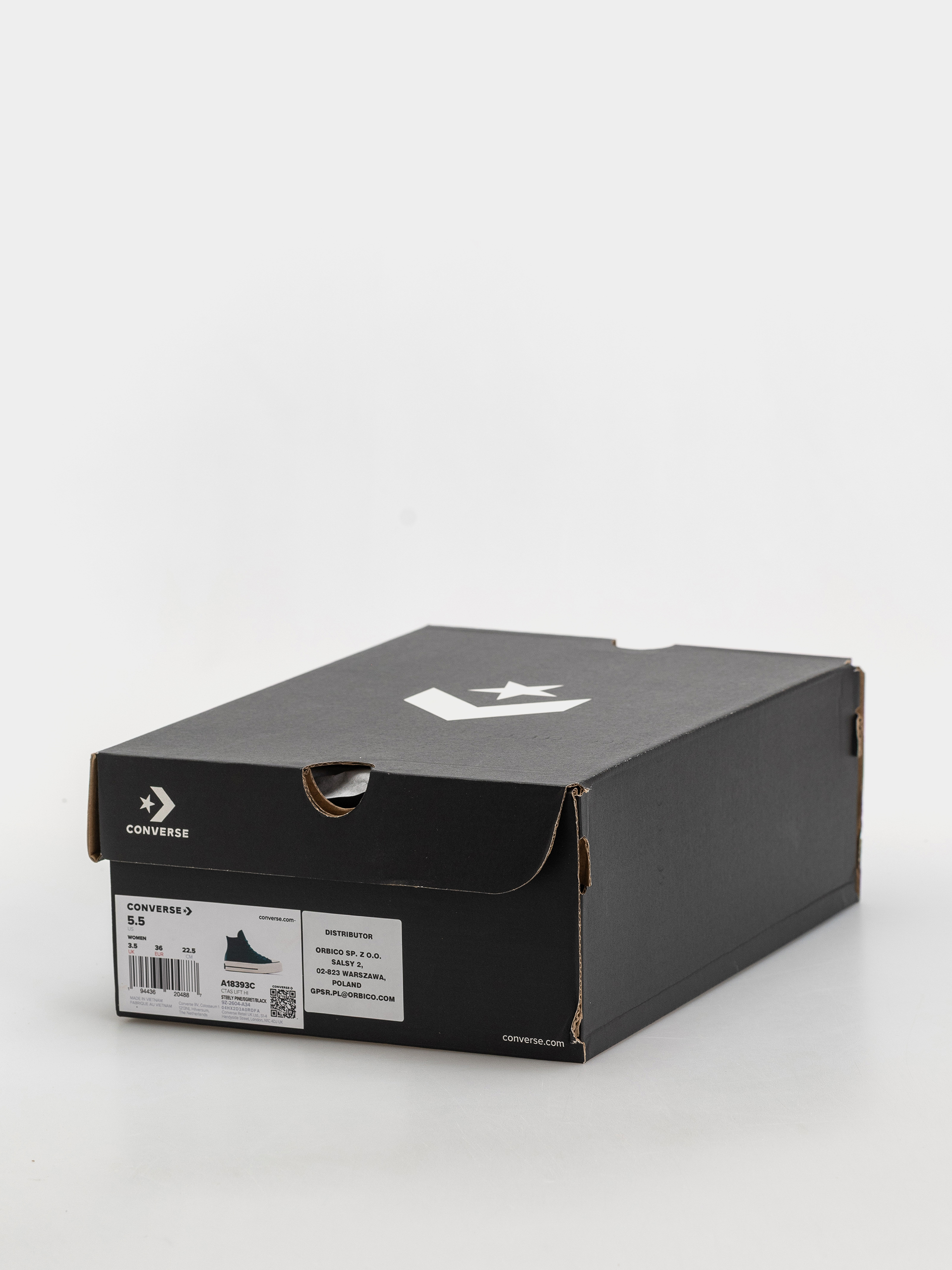 Teniși Converse Chuck Taylor All Star Lift Hi Wmn (steely pine/egret/black)