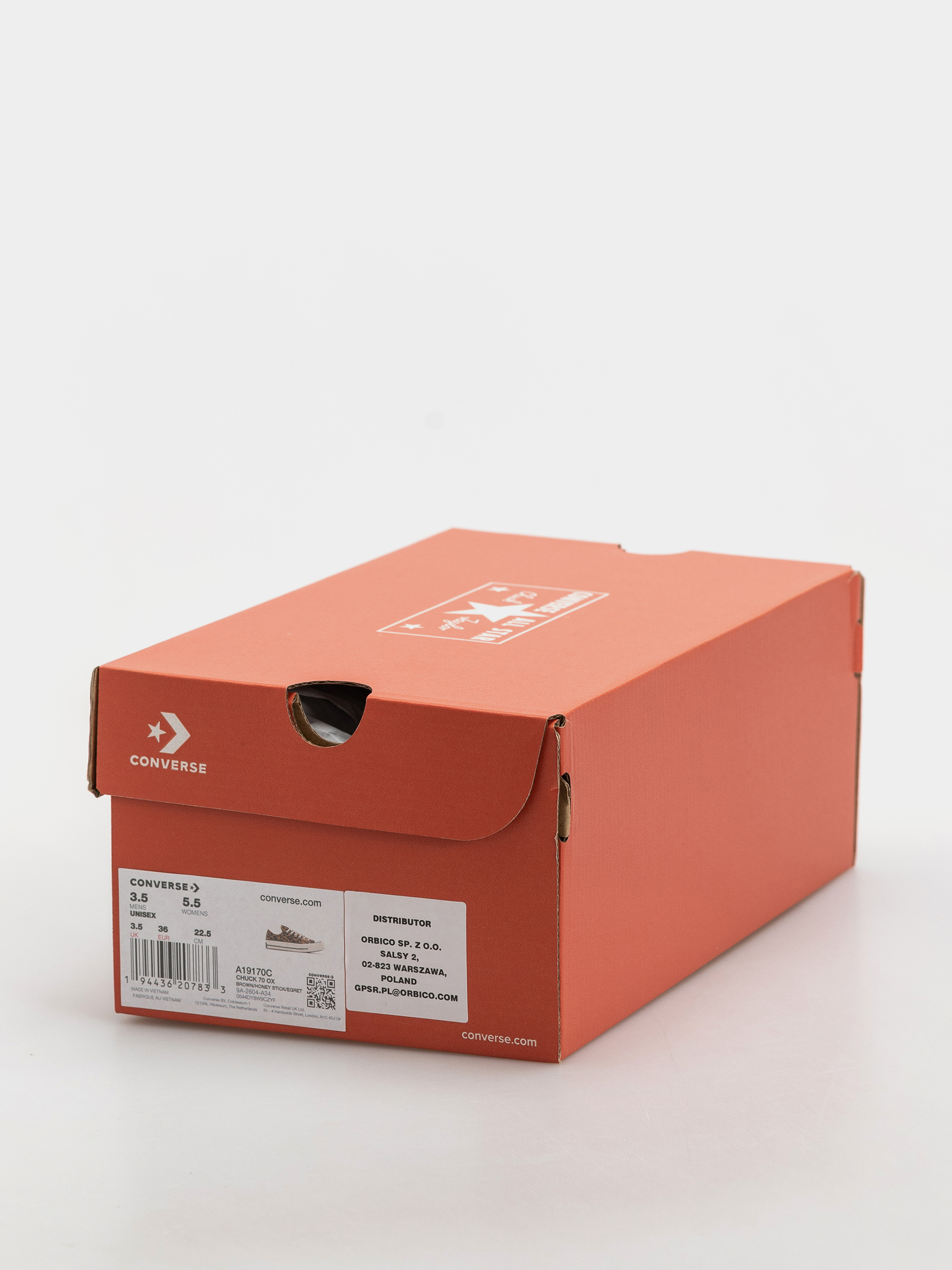 Teniși Converse Chuck 70 Ox Wmn (brown/honey stick/egret)