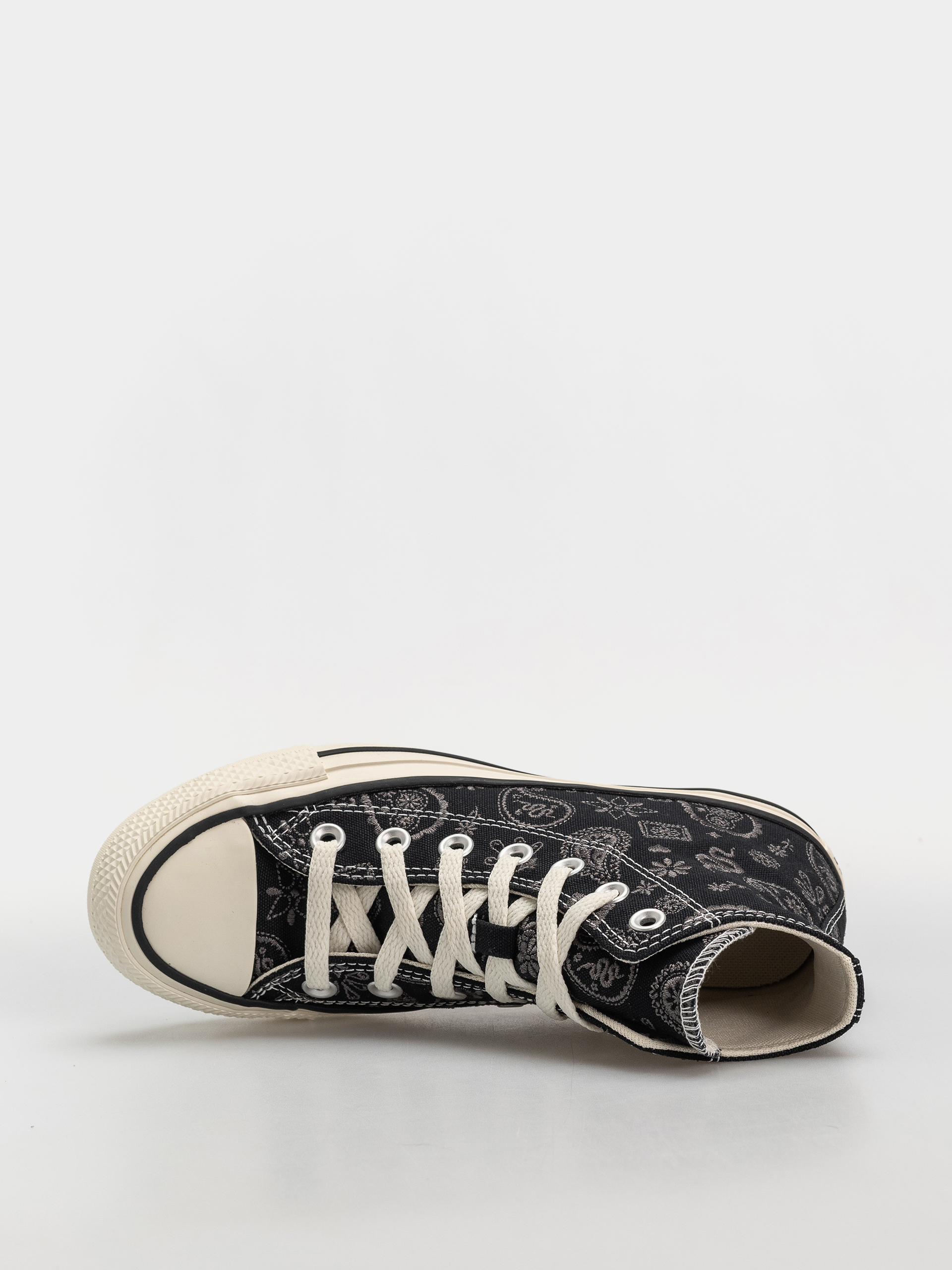 Teniși Converse Chuck Taylor All Star Hi Wmn (black/dark matter/natural ivory)