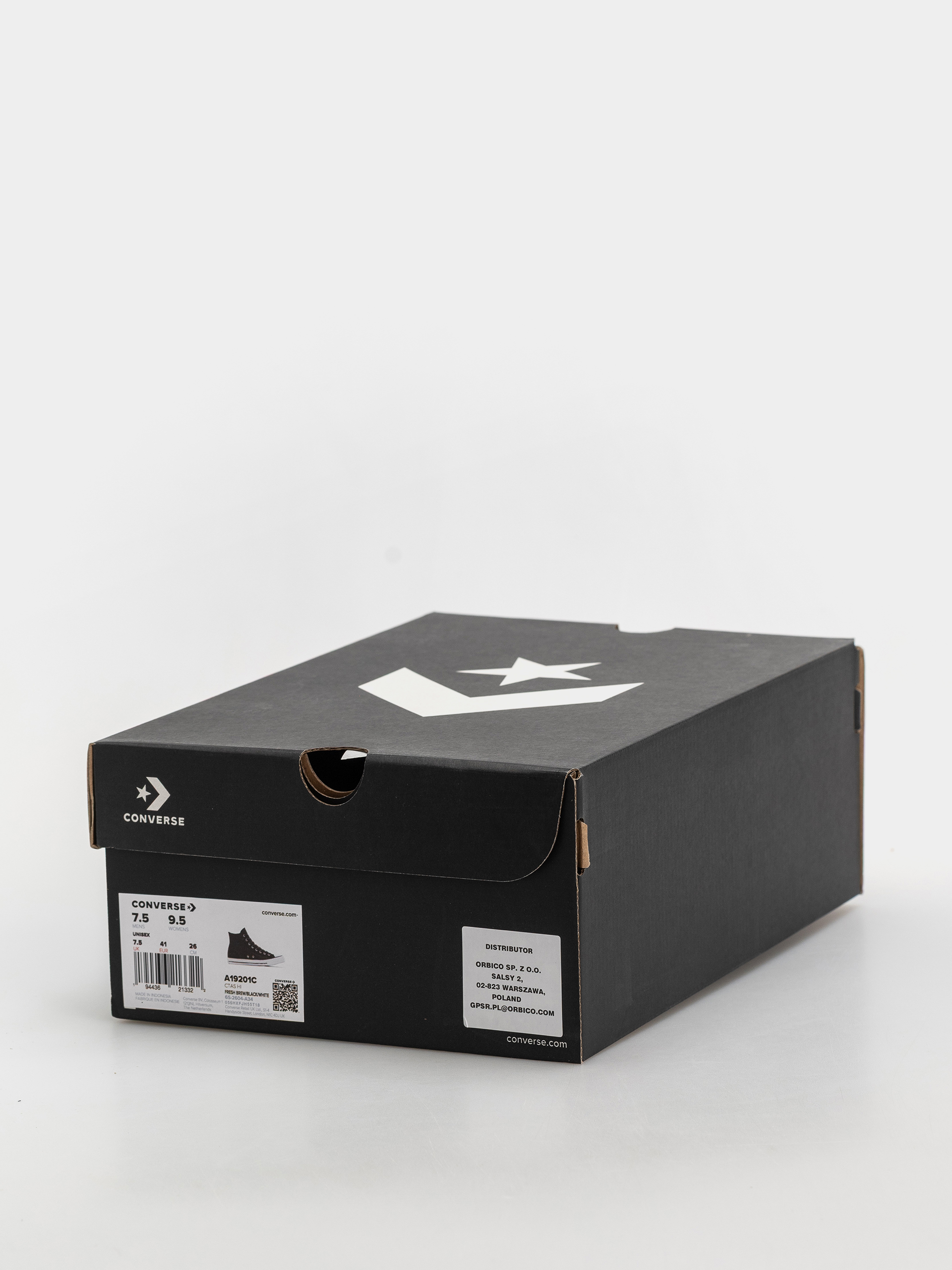 Teniși Converse Chuck Taylor All Star Throwback Hi (fresh brew/black/white)