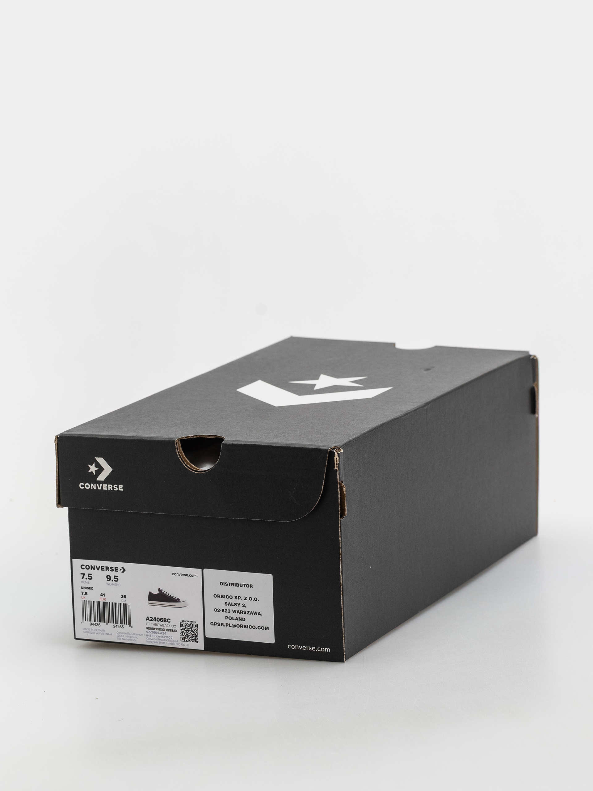 Teniși Converse Chuck Taylor Throwback Ox (fresh brew/vintage white)