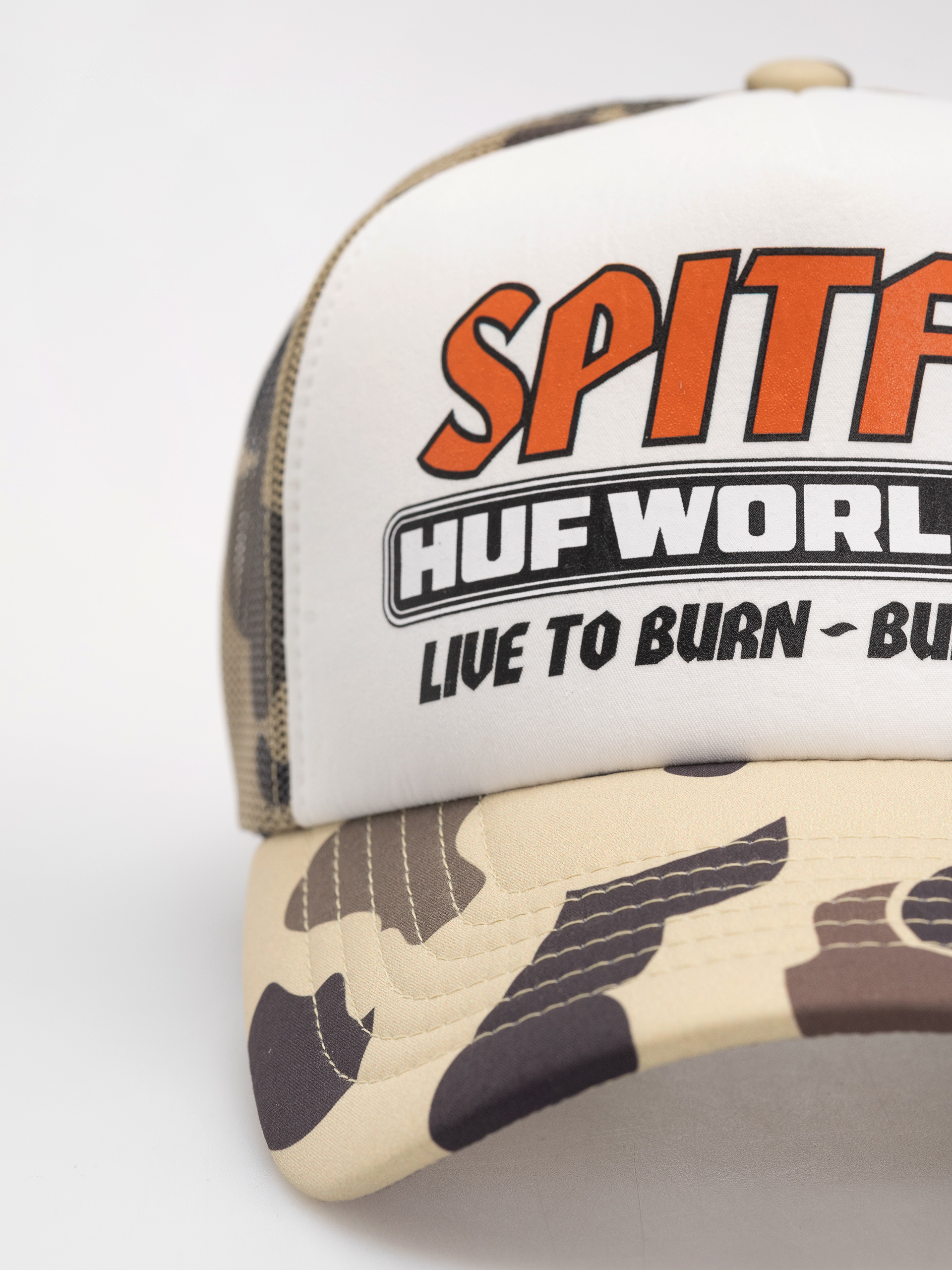 Șapcă HUF X Spitfire Burn Forever (camo)