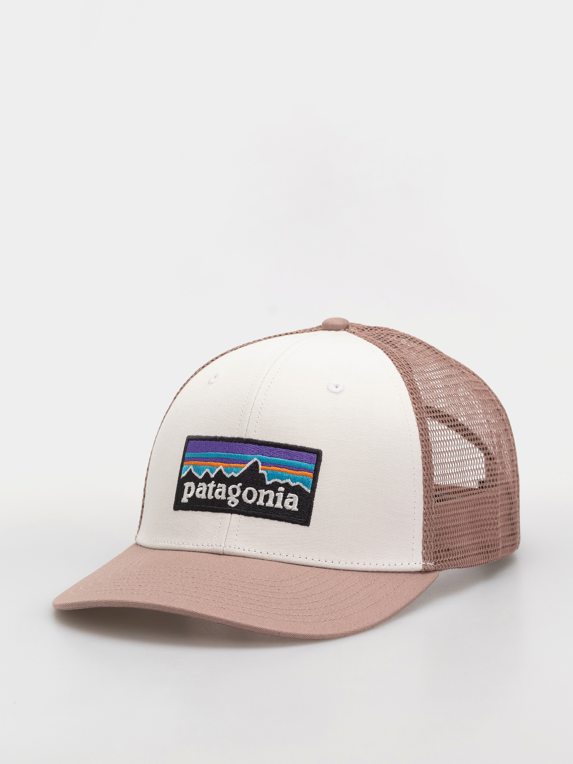 Șapcă Patagonia P 6 Logo Trucker (birch white)