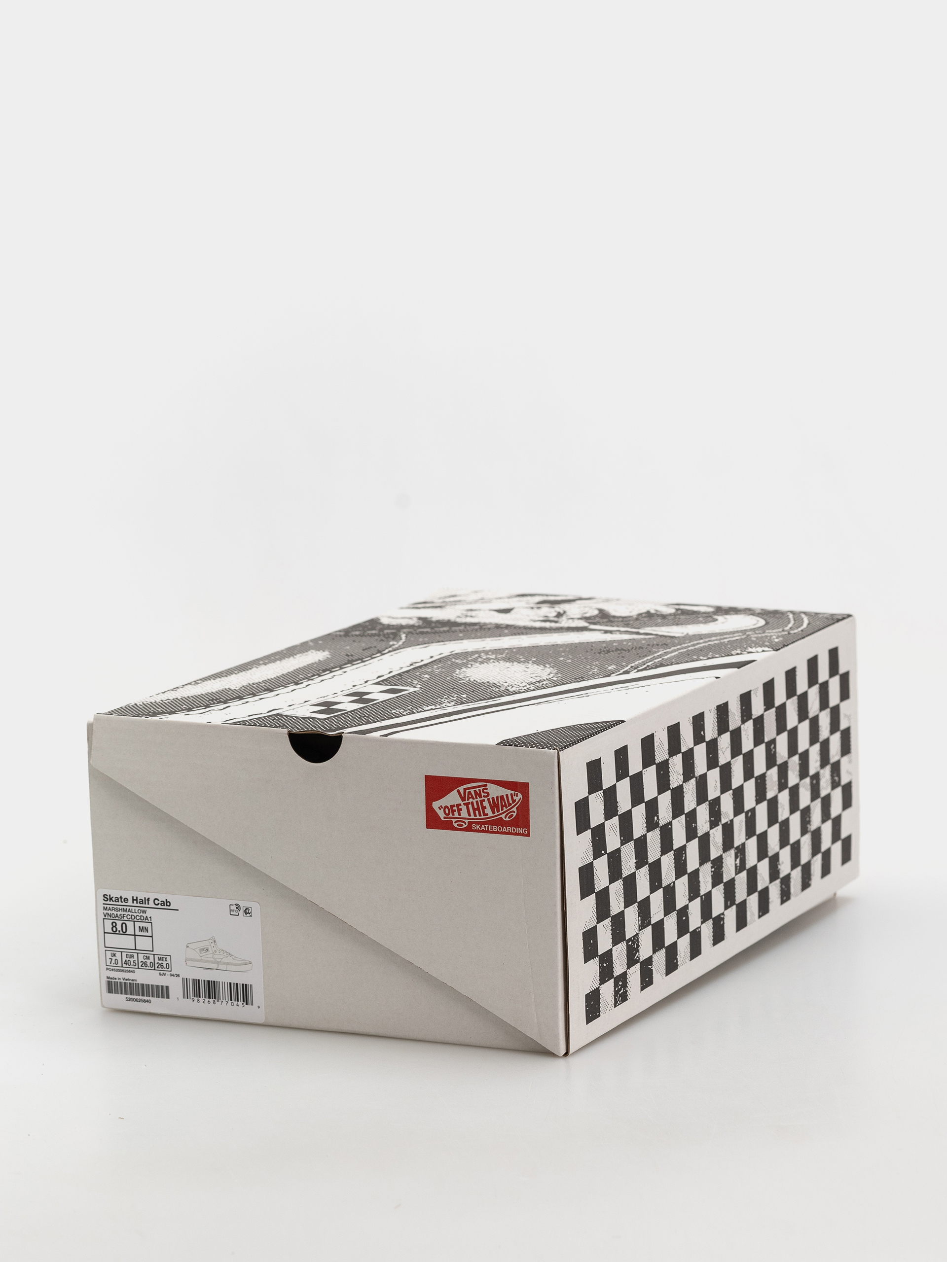 Pantofi Vans Skate Half Cab (marshmallow)