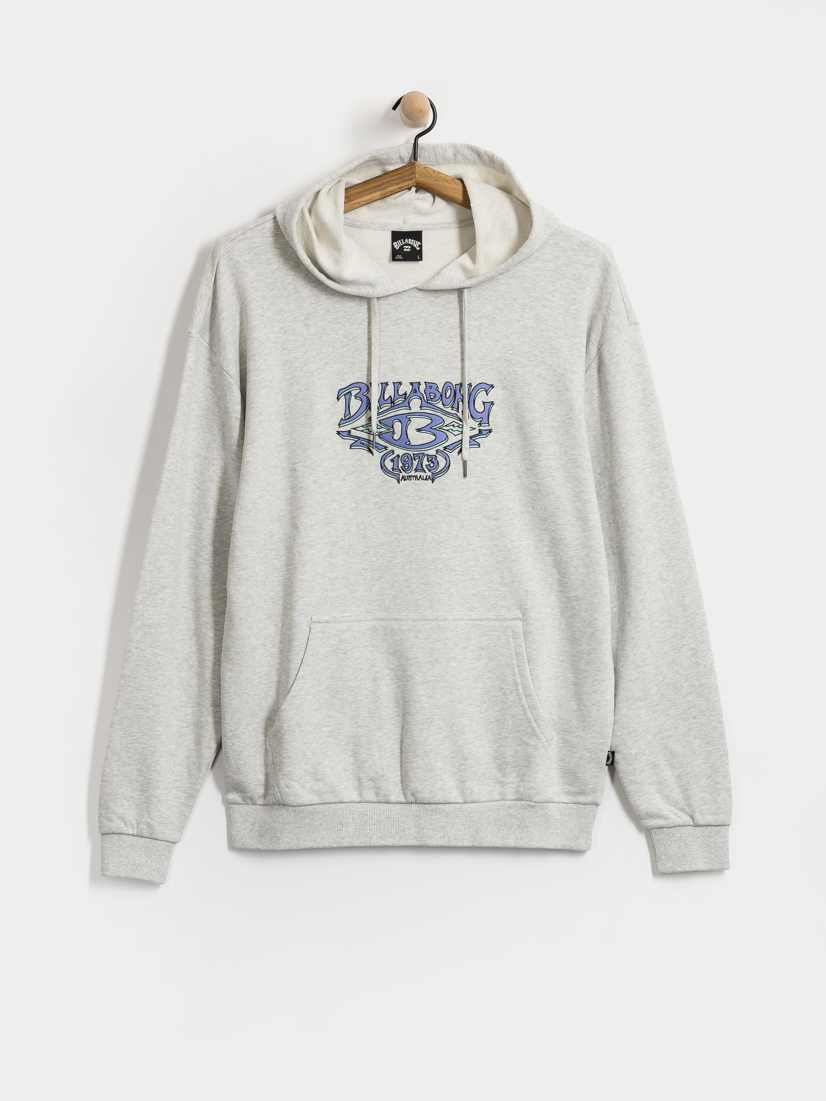 Hanorac cu glugă Billabong Burleigh HD (light grey heather)