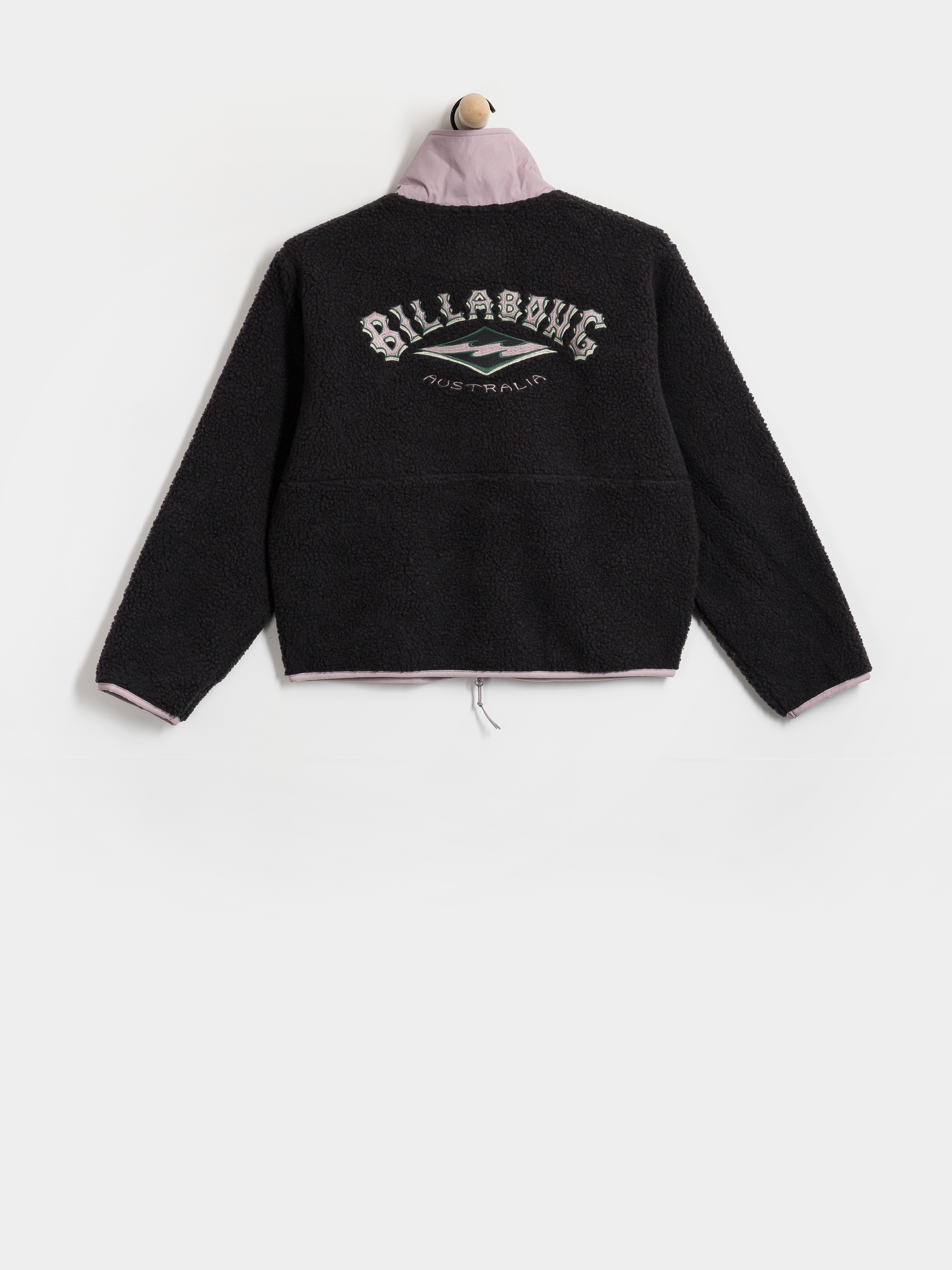 Pentru femei Hanorac din fleece Billabong Mountain Life (black sands)