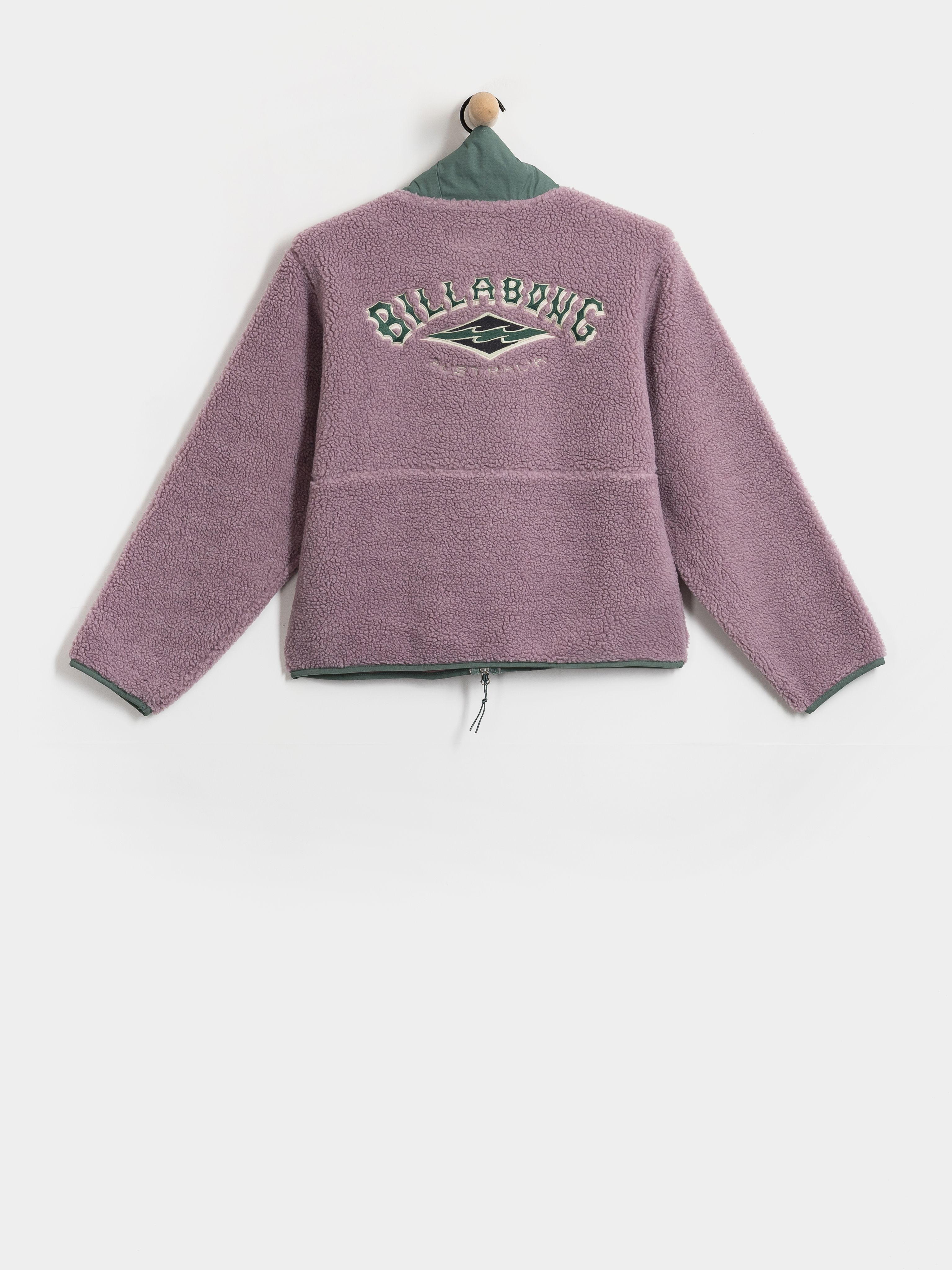 Pentru femei Hanorac din fleece Billabong Mountain Life (sea fog)