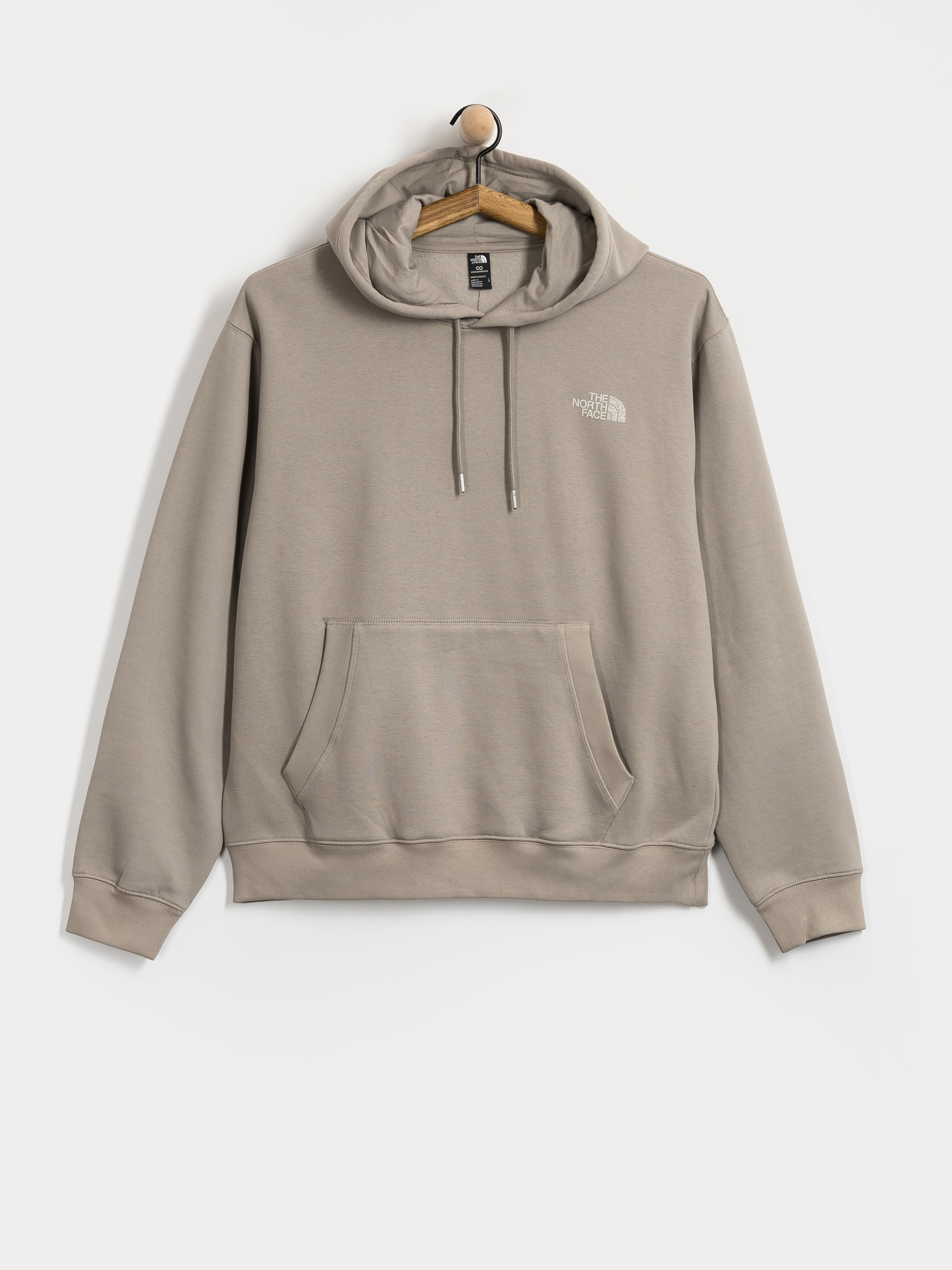 Hanorac cu glugă The North Face Nse Slopes Relaxed HD (stone slab)