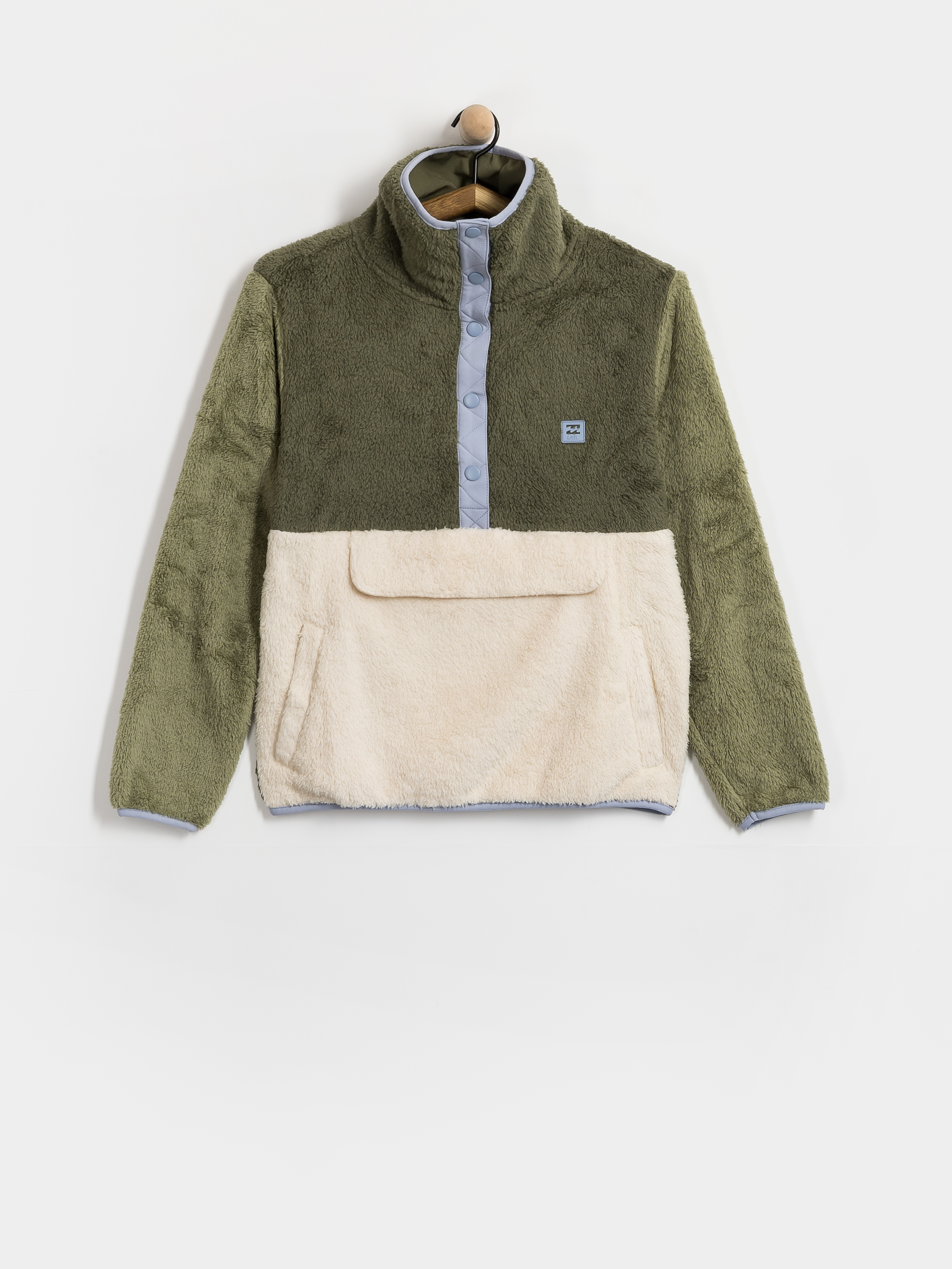 Hanorac din fleece Billabong Switchback Pullover Wmn (white cap)