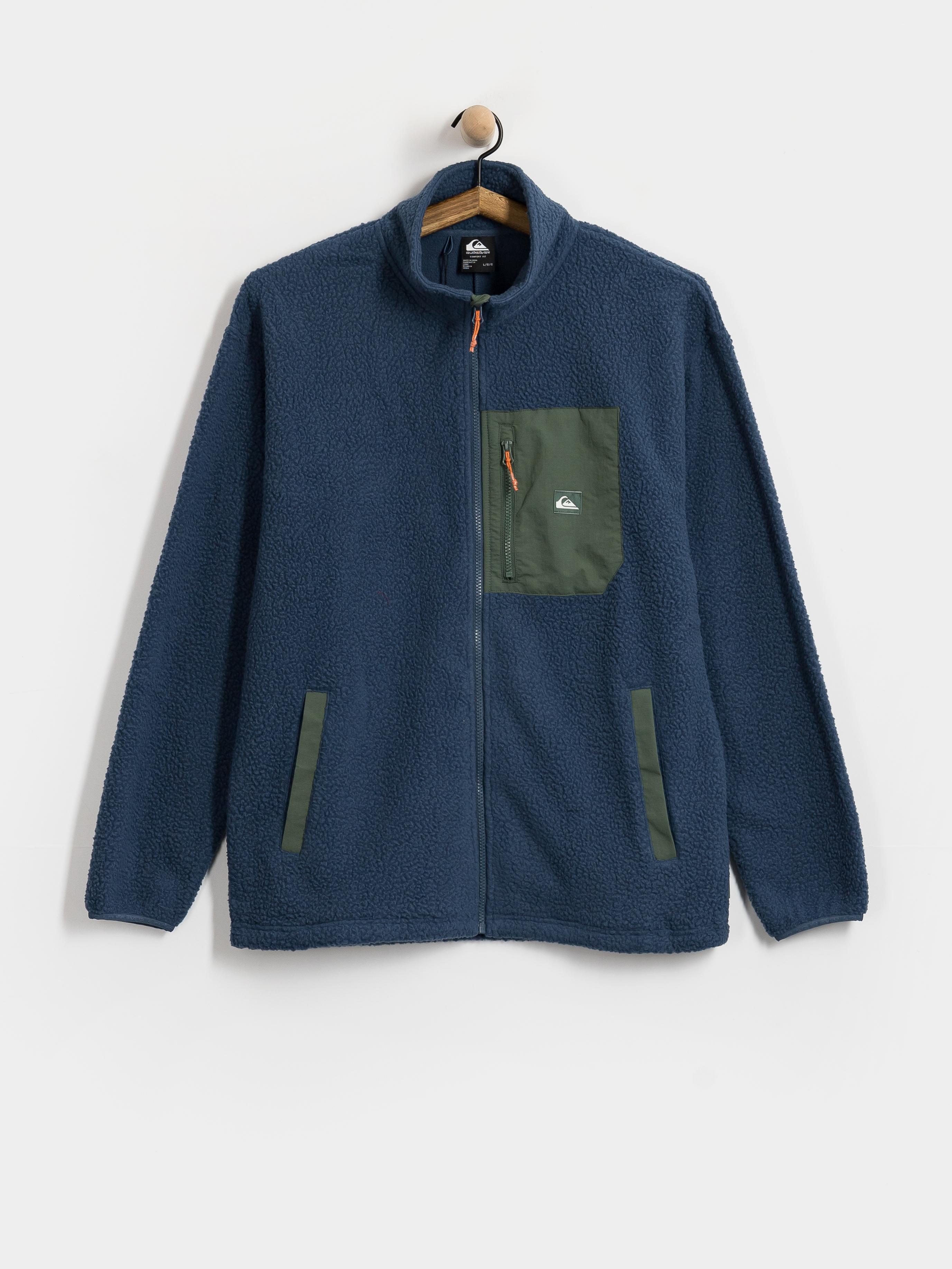 Hanorac din fleece Quiksilver Clean Coast Fz