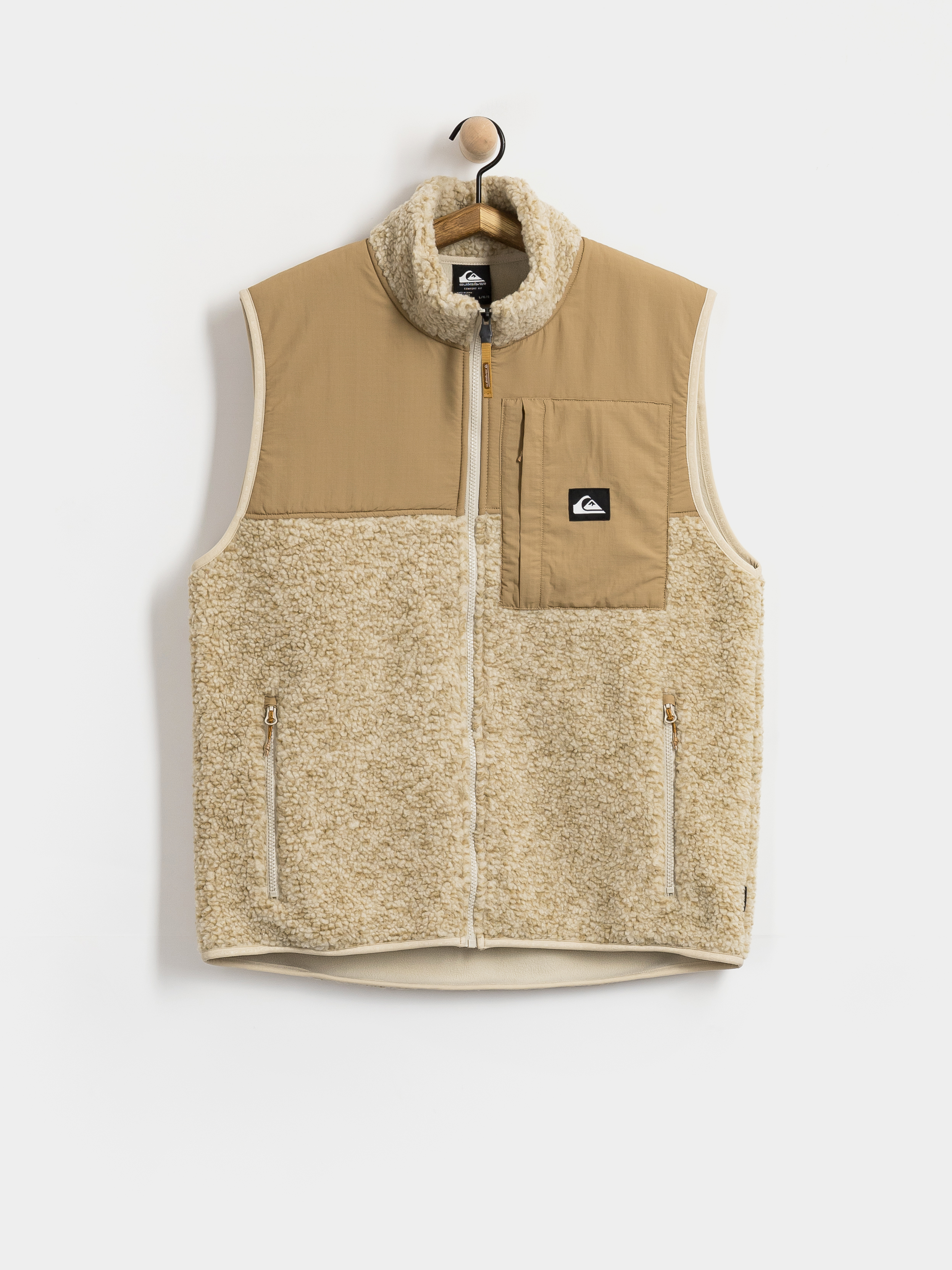 Hanorac din fleece Quiksilver Shallow Water Gilet