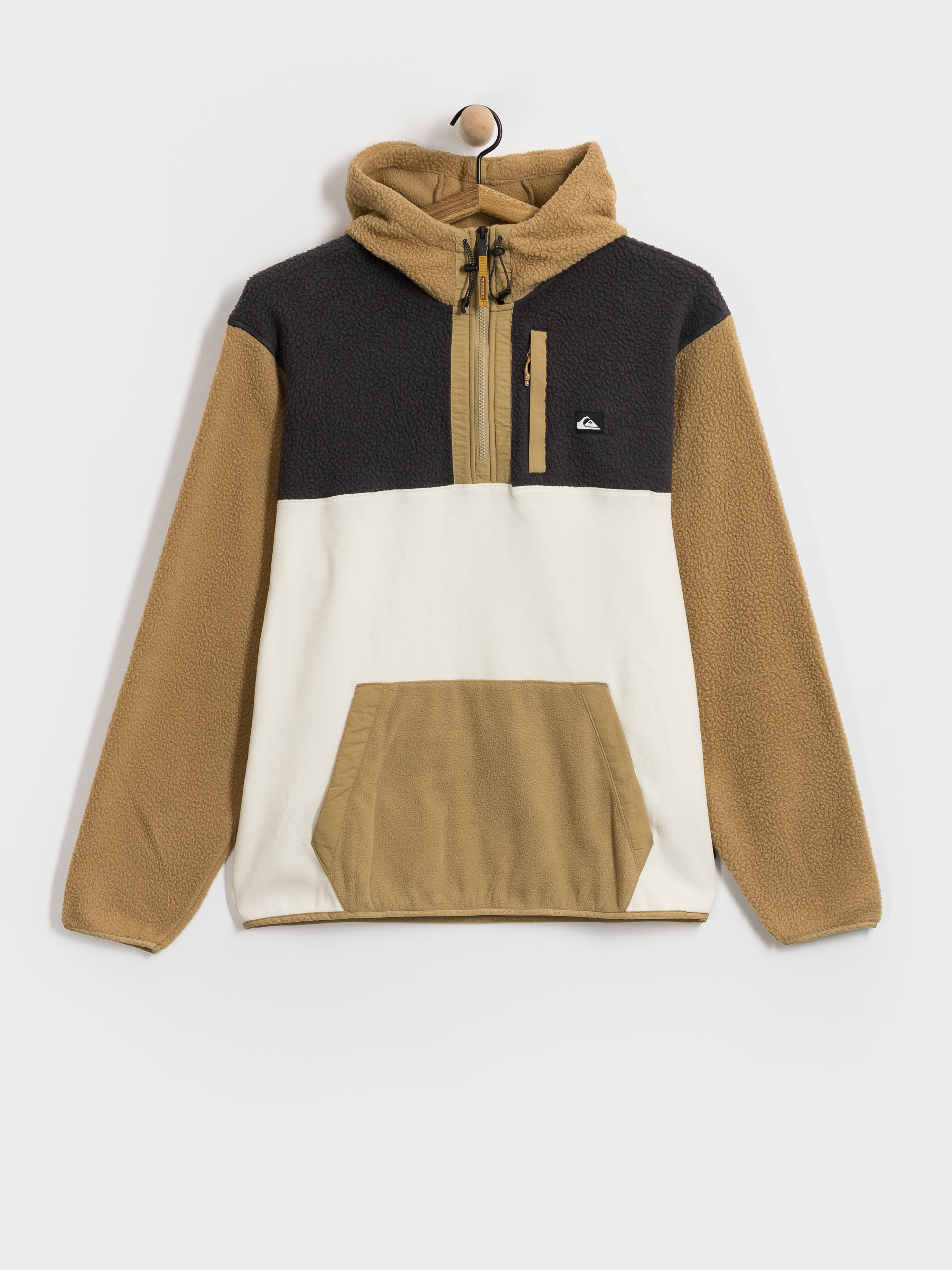 Hanorac din fleece Quiksilver Clean Coast Mix Up Hoody