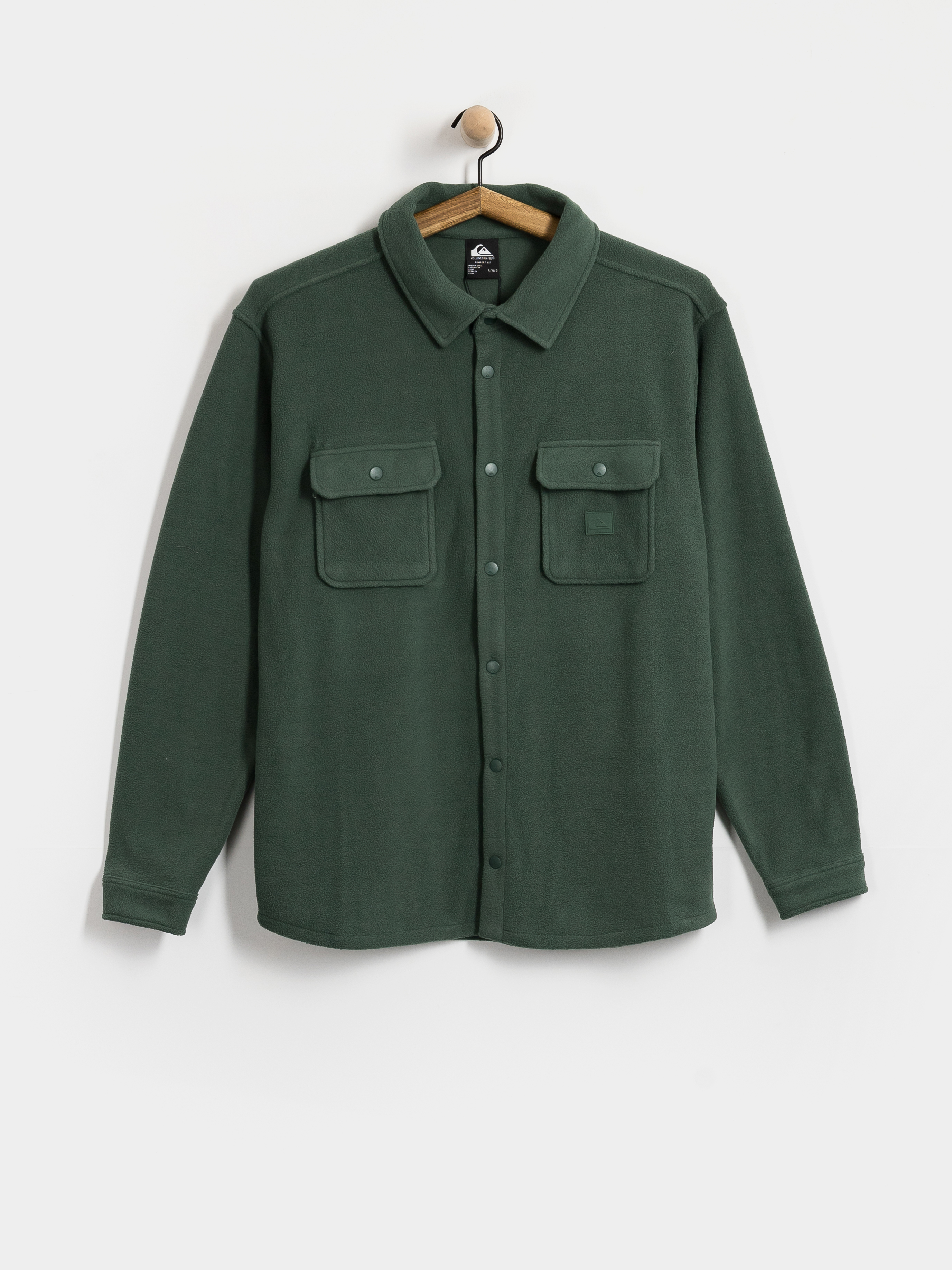 Hanorac din fleece Quiksilver Venture Polar Fleece Shirt (forest)