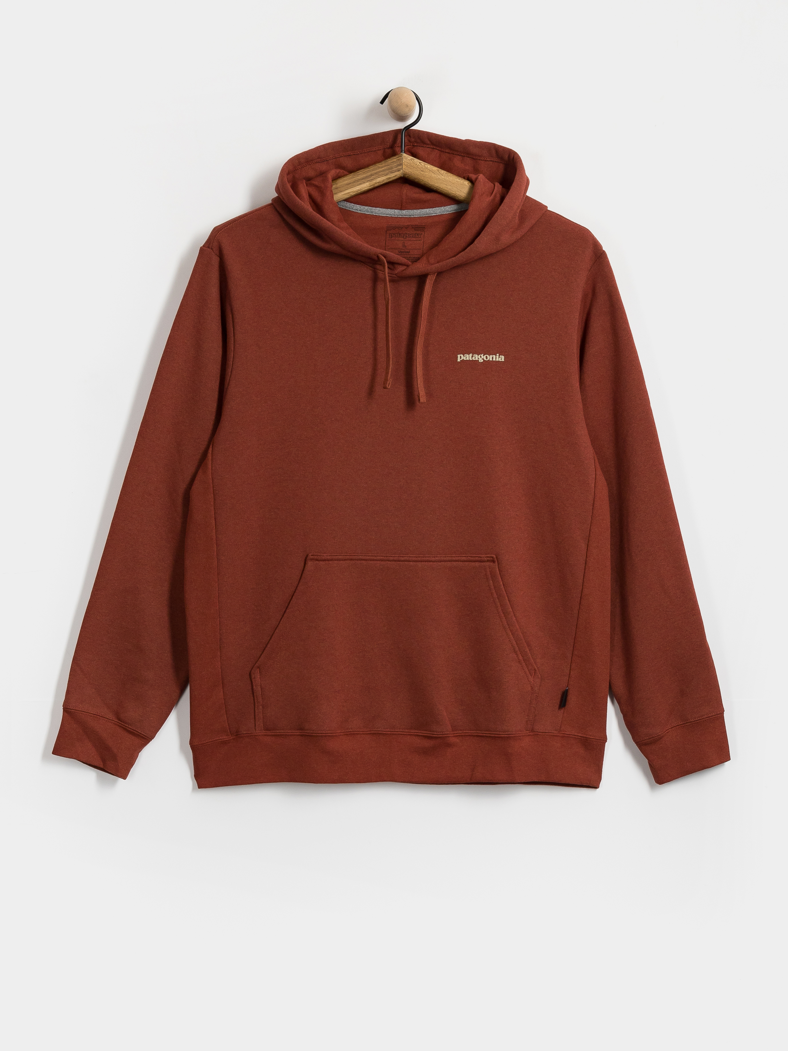 Hanorac cu glugă Patagonia Boardshort Logo Uprisal HD (rusty red)