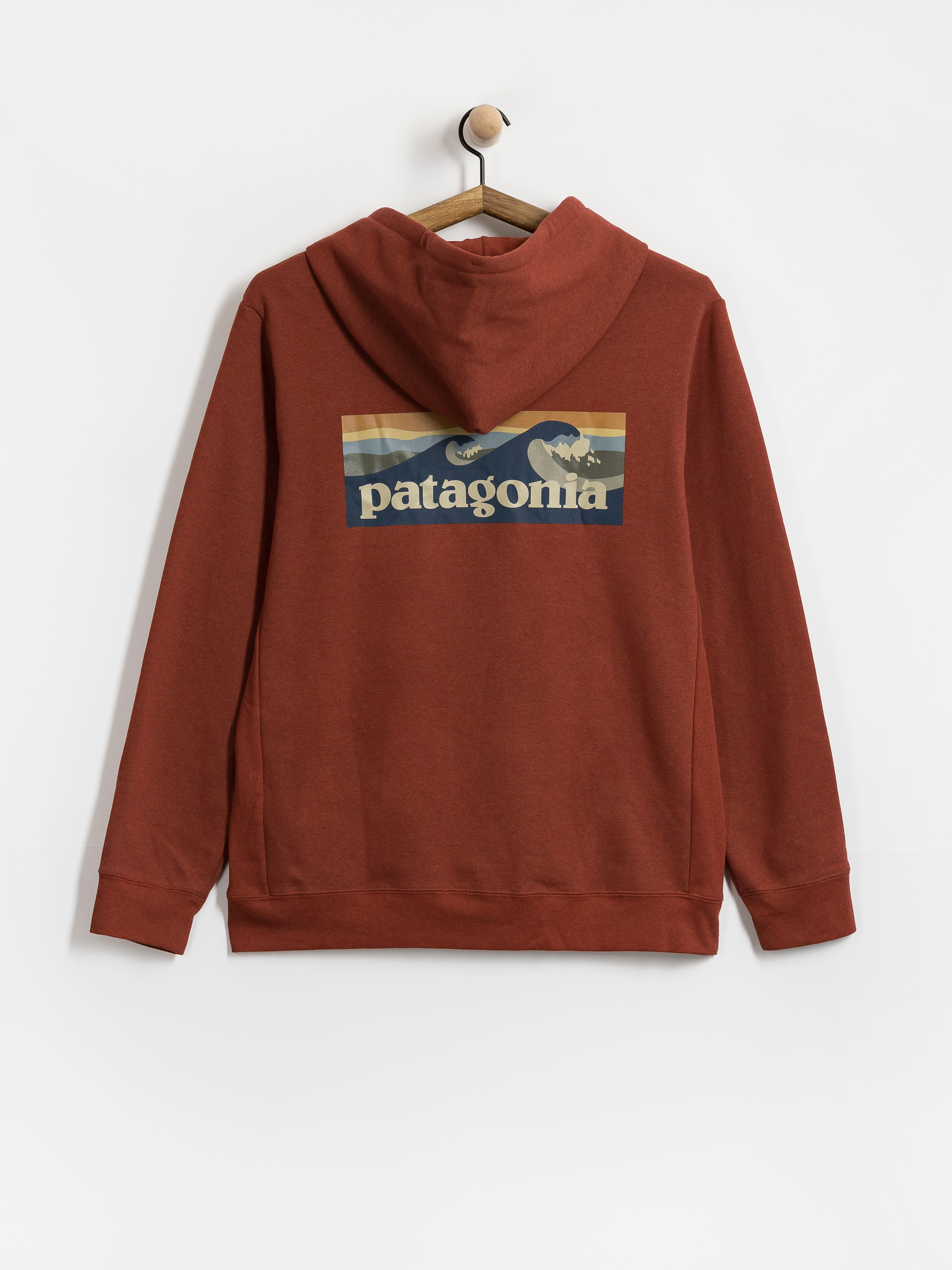 Hanorac cu glugu0103 Patagonia Boardshort Logo Uprisal HD (rusty red)