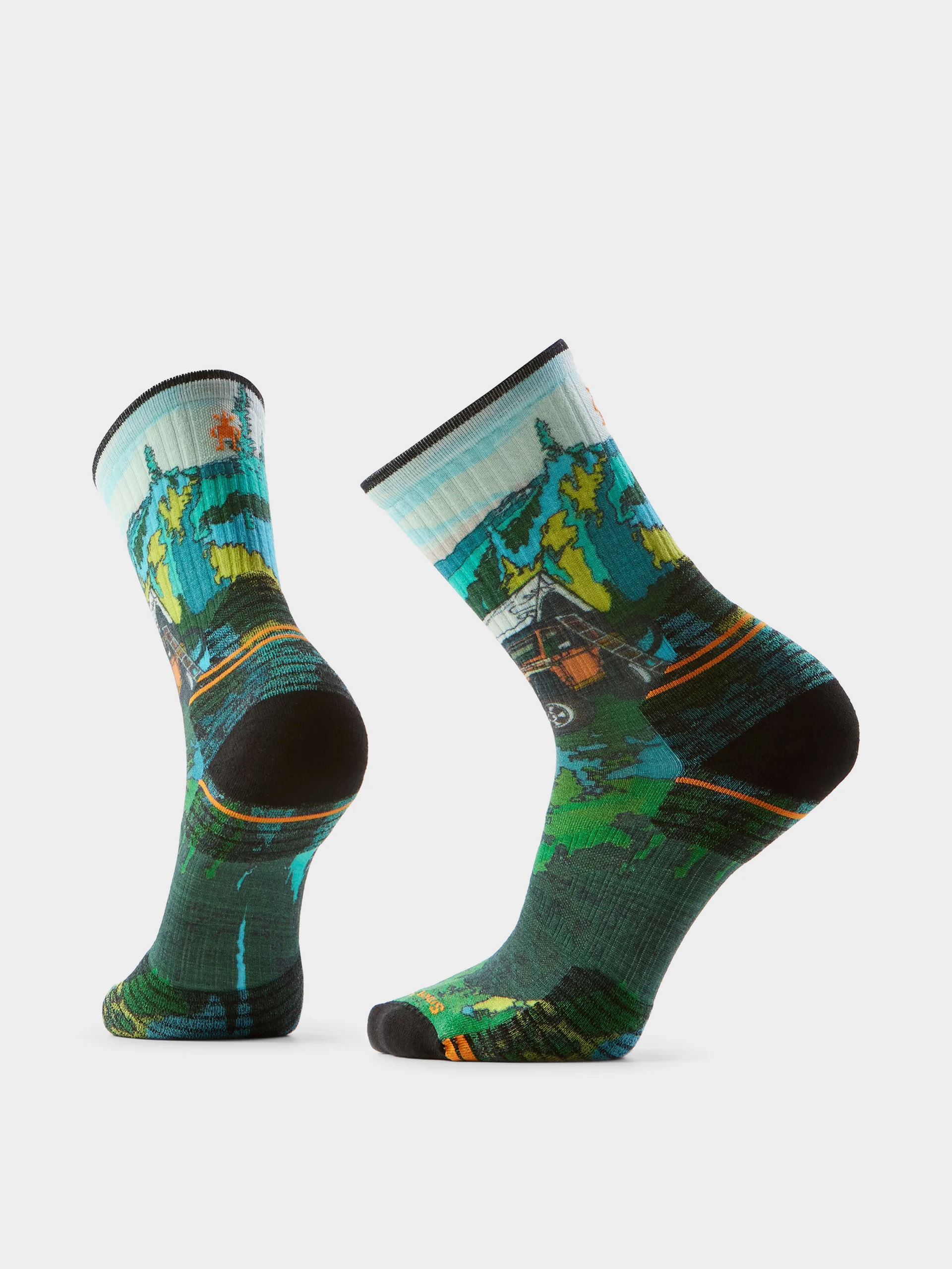 Șosete Smartwool Hike Targeted Cushion Trail Trekker Print