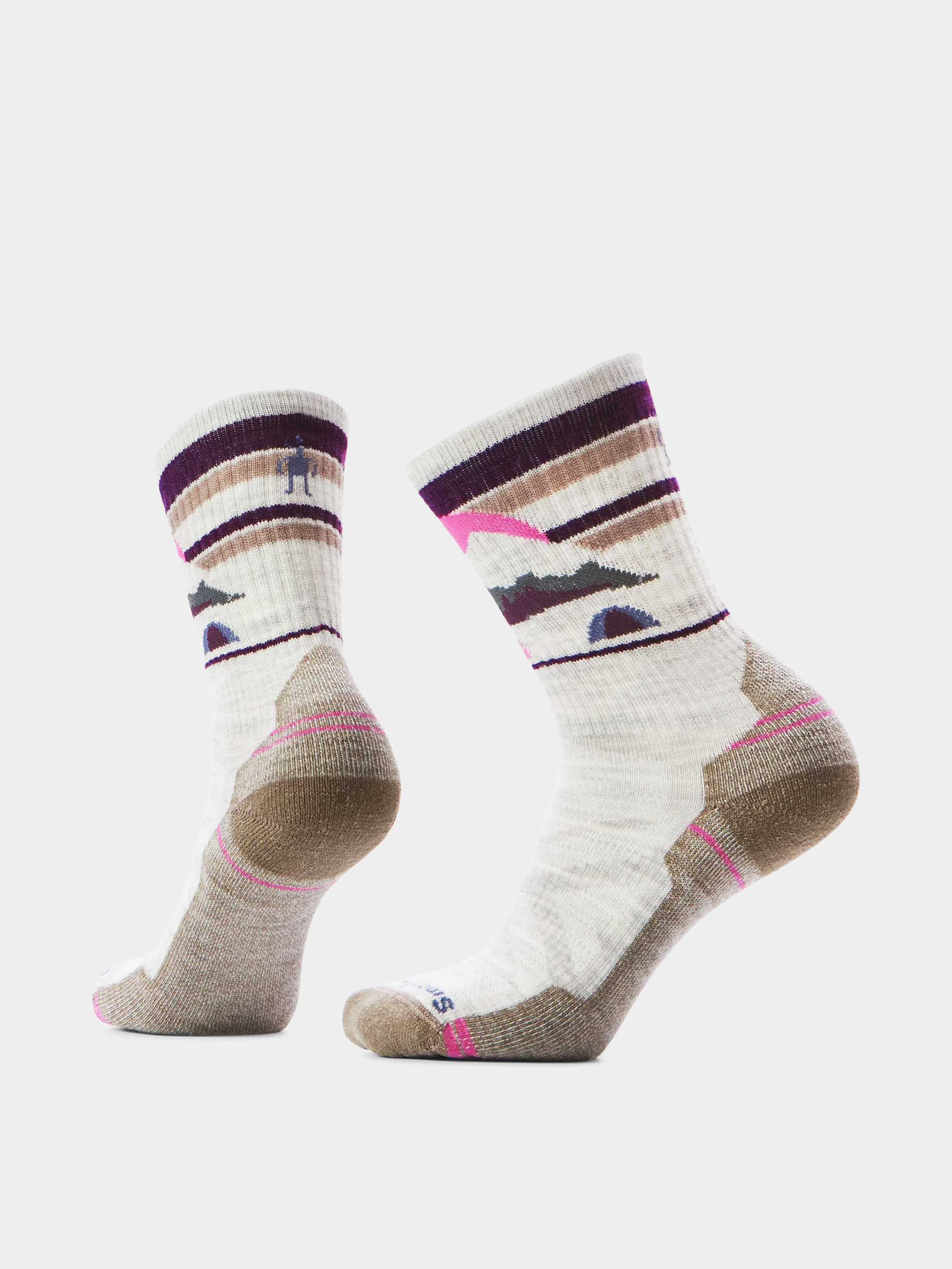 Șosete Smartwool Hike Light Cushion Mountain Moon Wmn (ash)