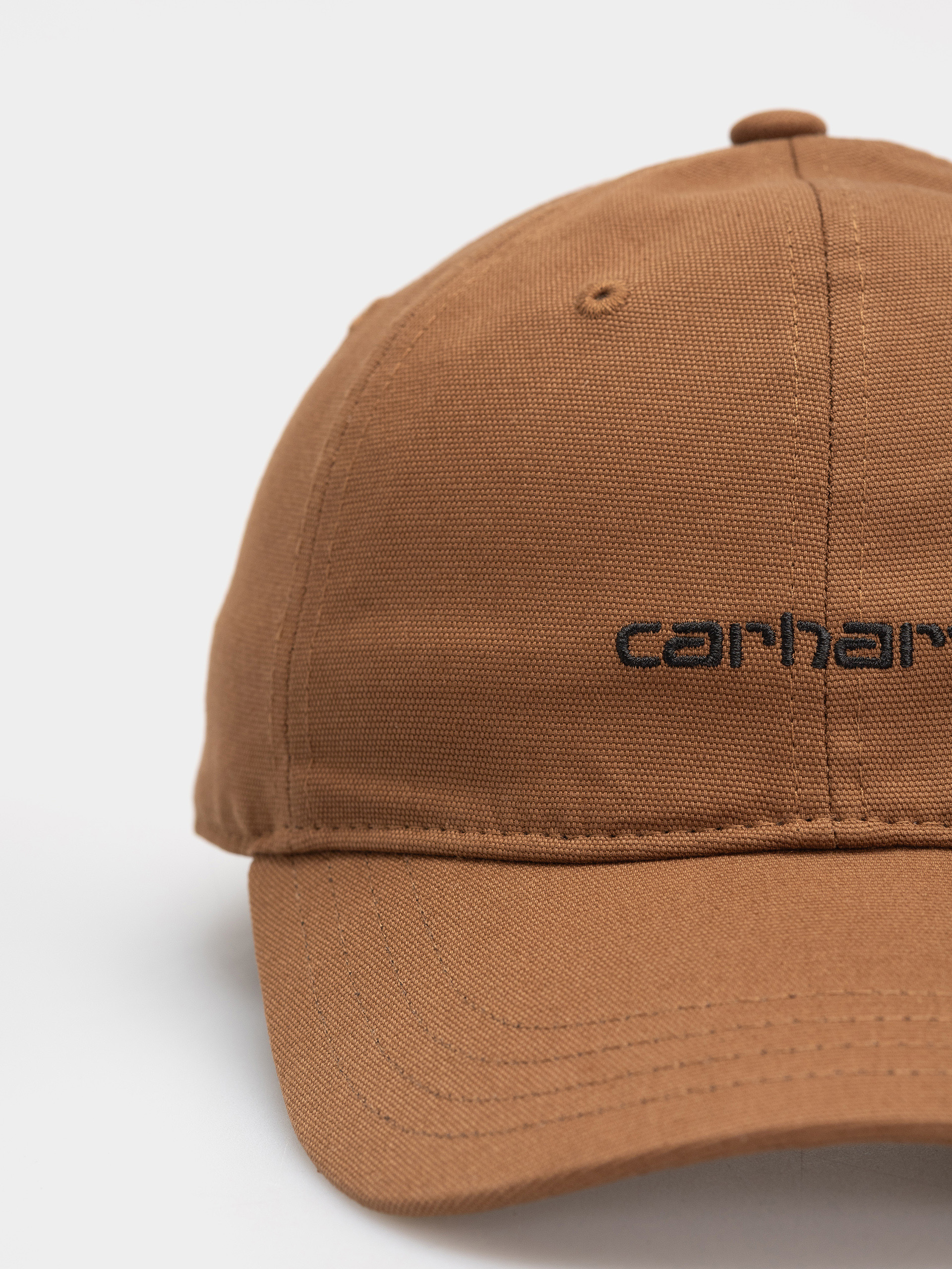 Șapcă Carhartt WIP Canvas Script (wip h brown/black)