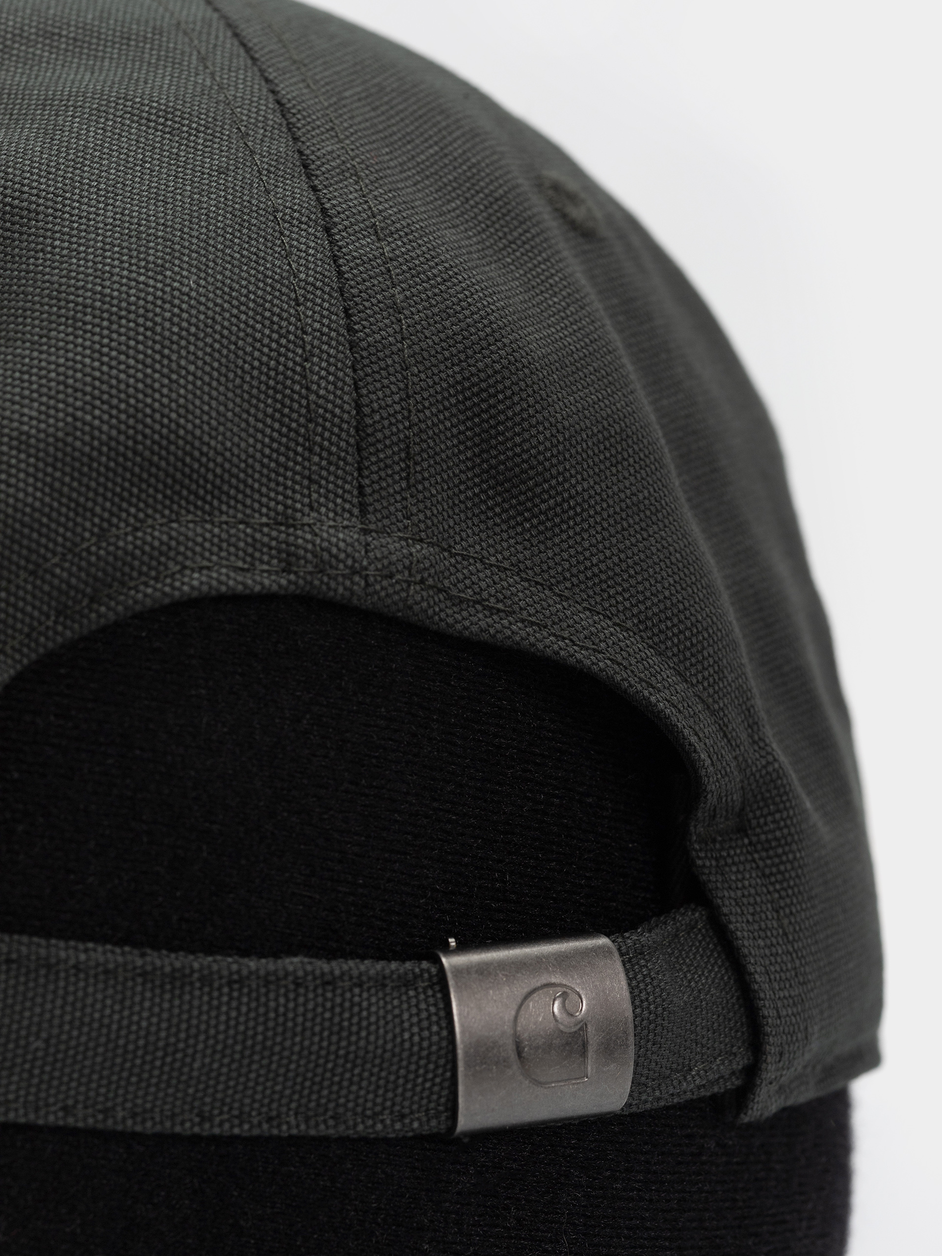Șapcă Carhartt WIP Canvas Script (dark scarab/palisander)