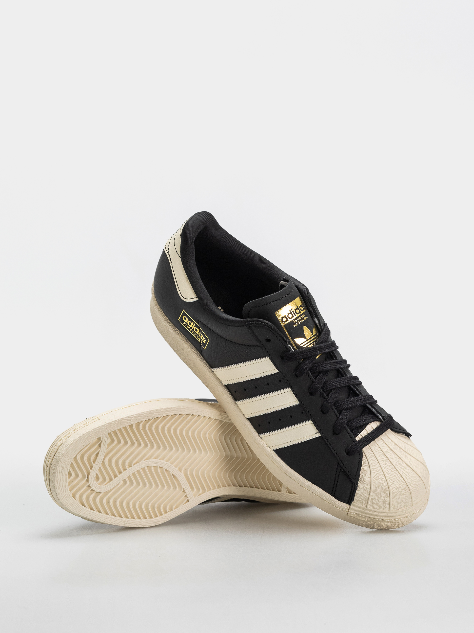 Pantofi adidas Superstar 80 Adv (cblack/crewht/goldmt)