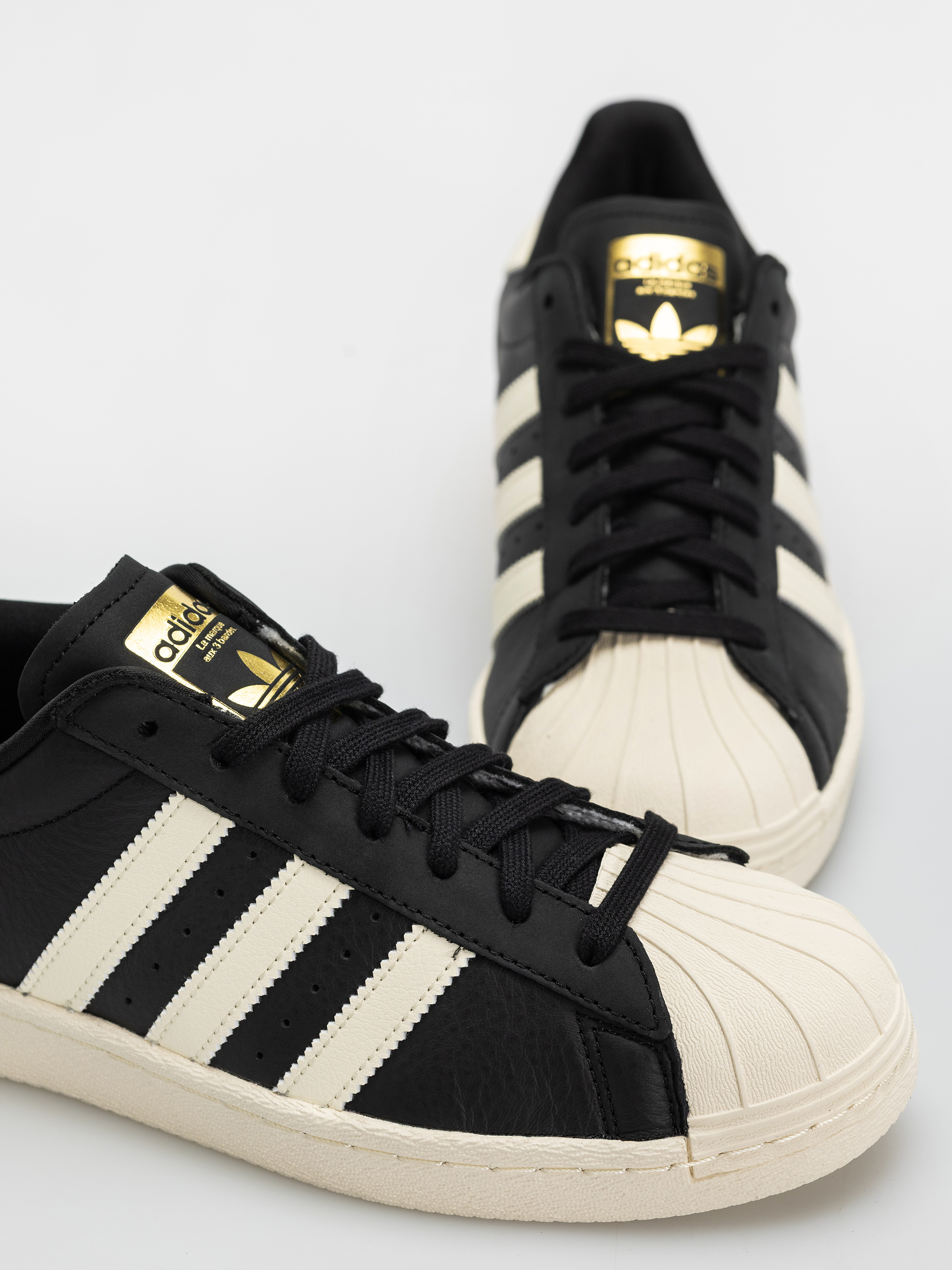 Pantofi adidas Superstar 80 Adv (cblack/crewht/goldmt)