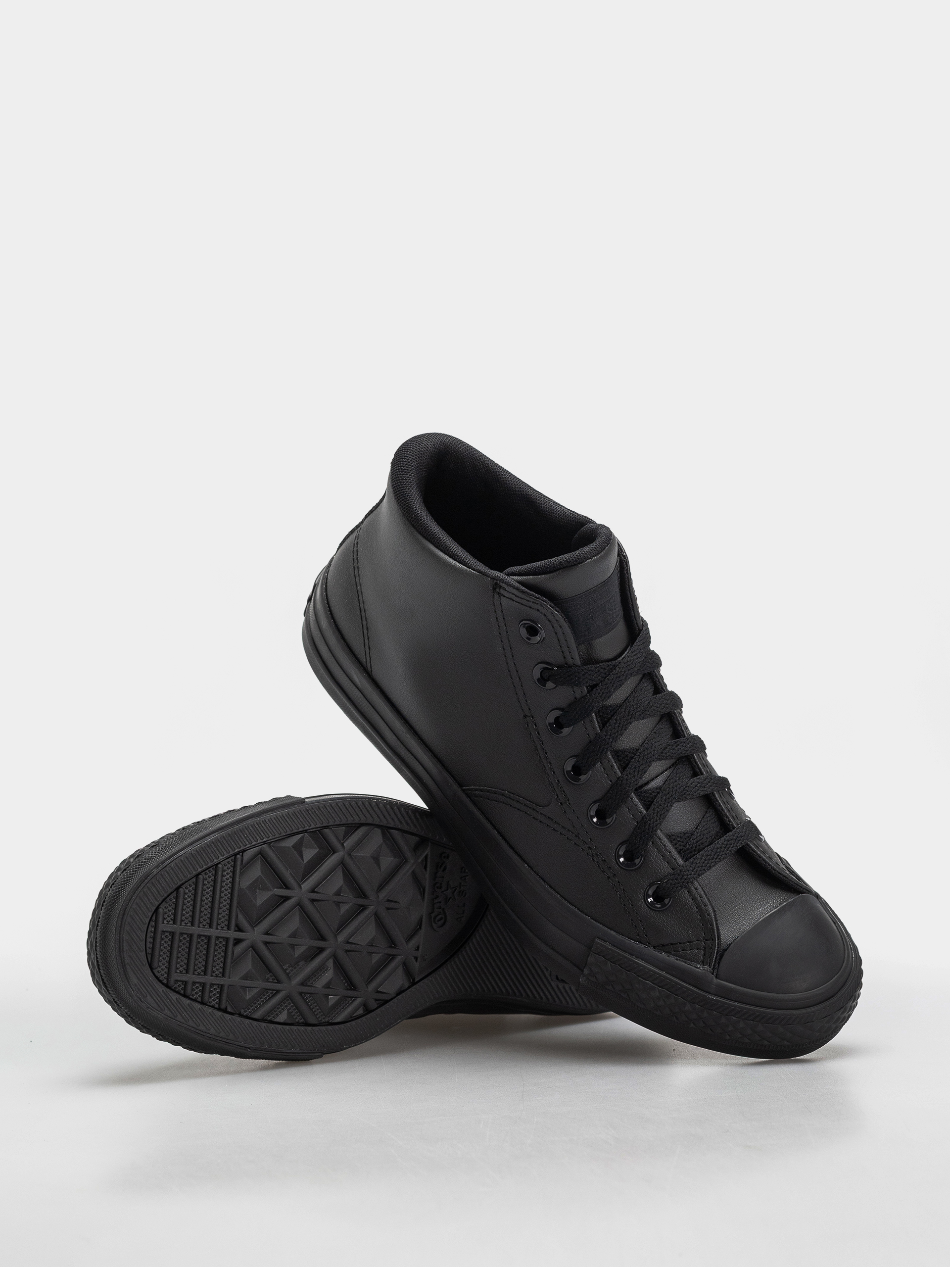 Pantofi Converse Chuck Taylor All Star Malden Street Mid (black/black)