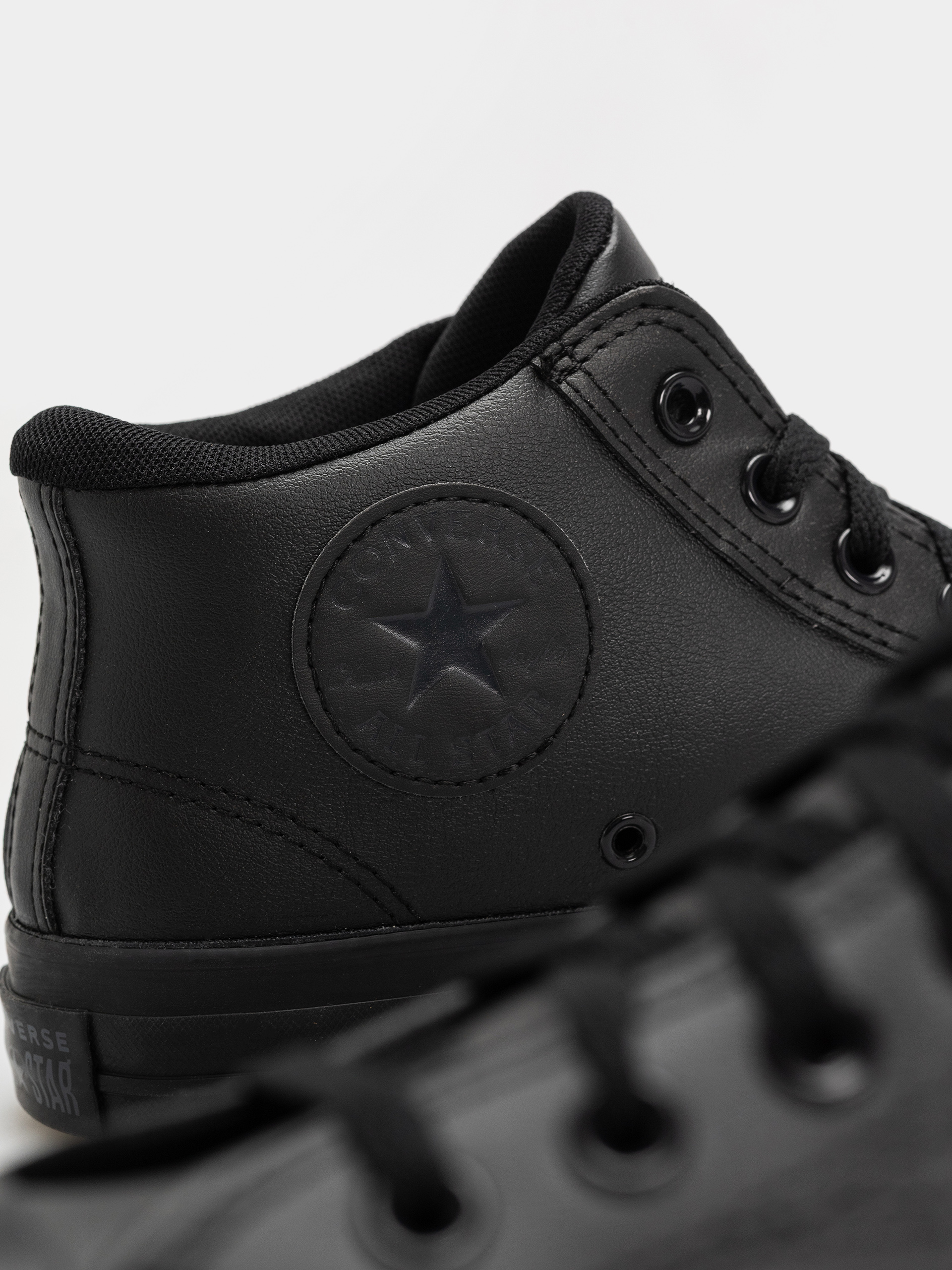 Pantofi Converse Chuck Taylor All Star Malden Street Mid (black/black)