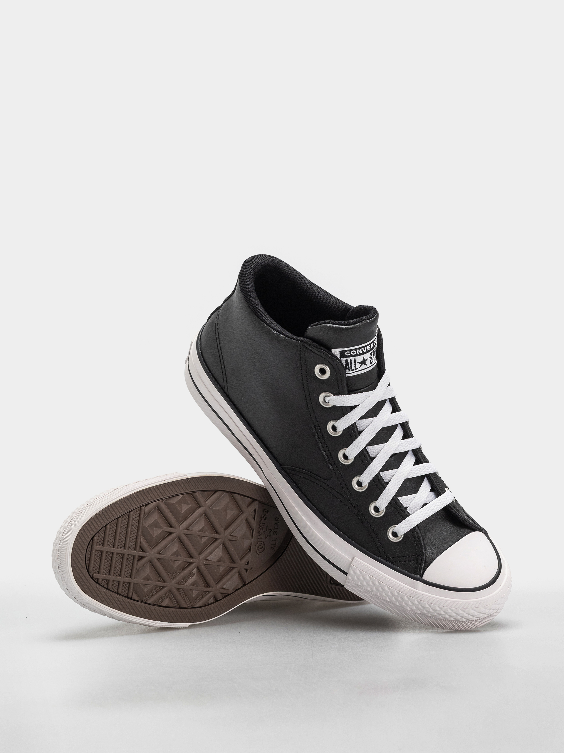Pantofi Converse Chuck Taylor All Star Malden Street Mid (black/white/black)