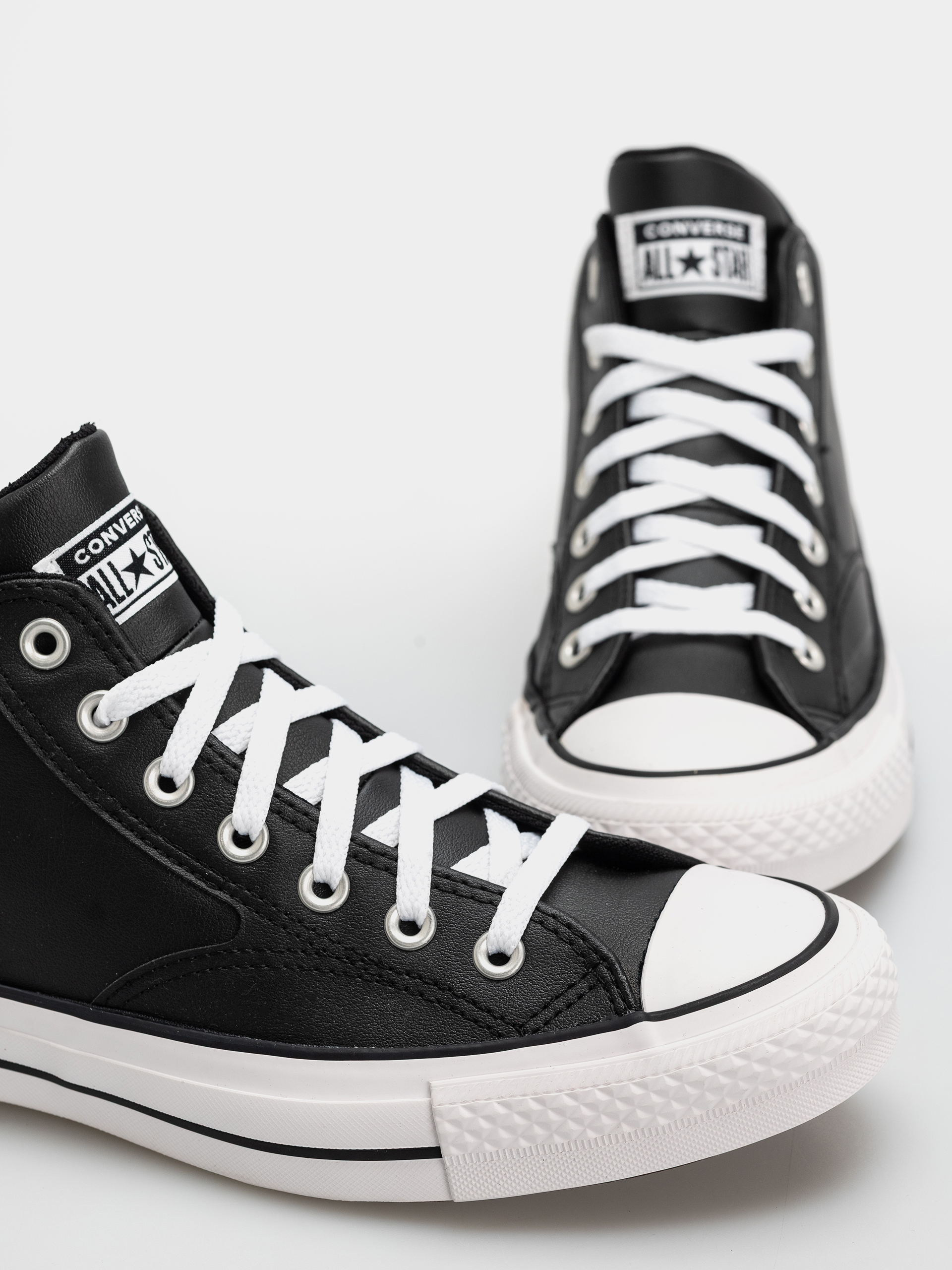 Pantofi Converse Chuck Taylor All Star Malden Street Mid (black/white/black)