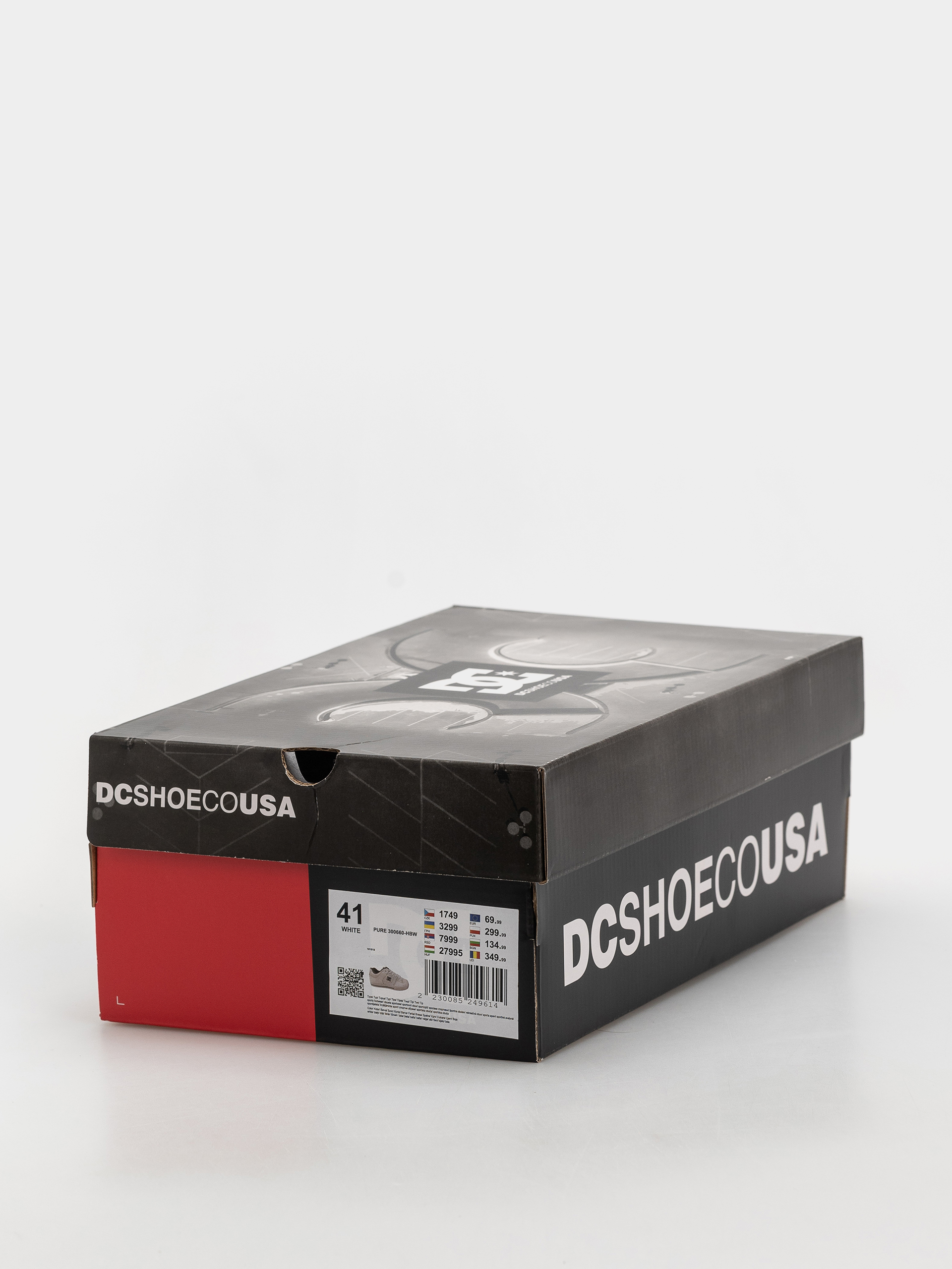 Pantofi DC Pure (white/battleship/white)