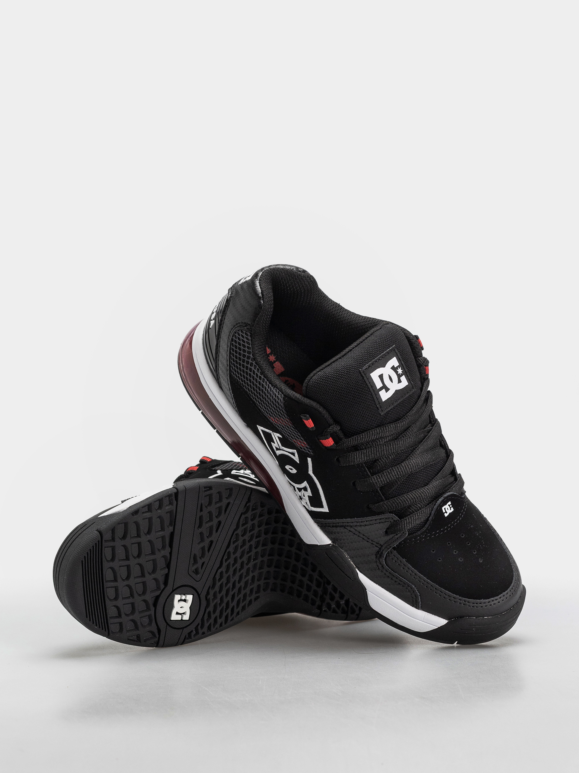 Pantofi DC Versatile (black/white/athletic red)