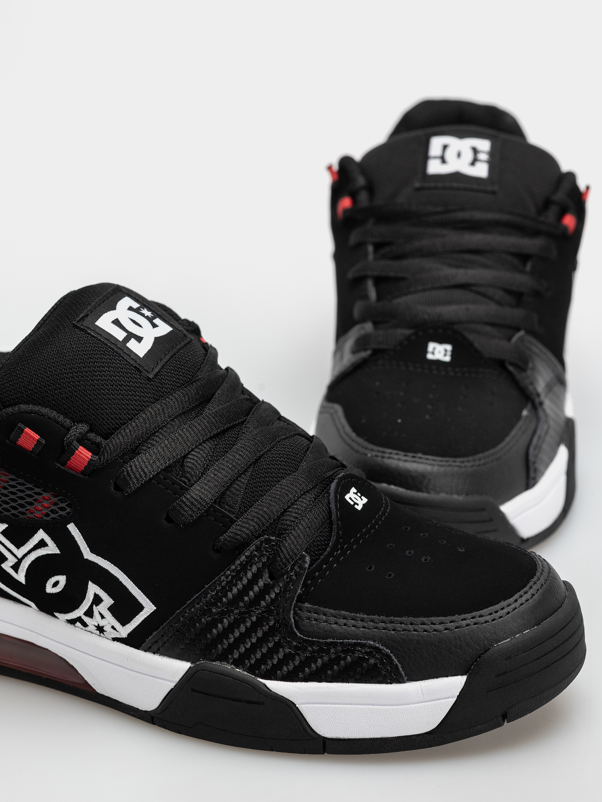 Pantofi DC Versatile (black/white/athletic red)