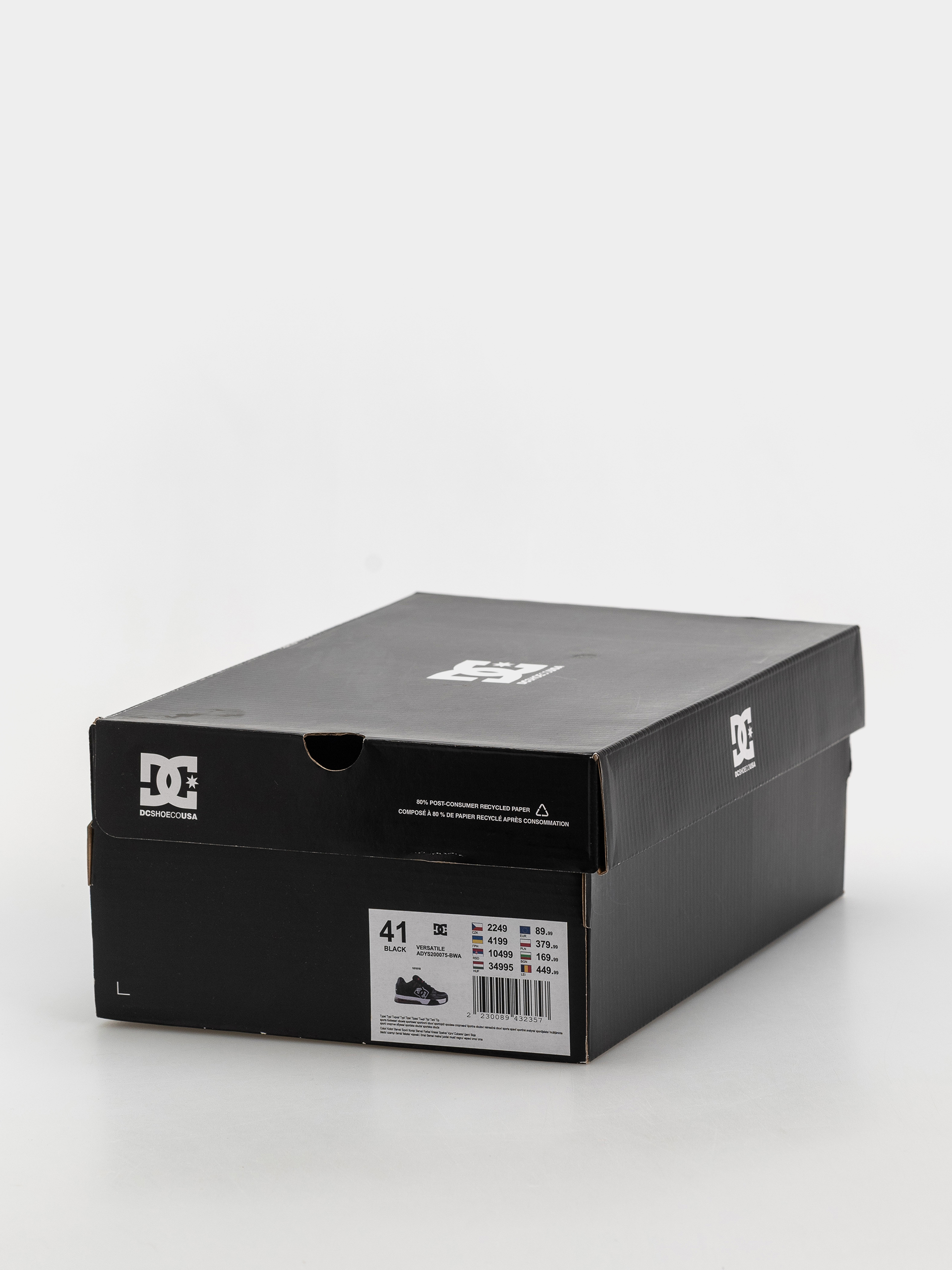 Pantofi DC Versatile (black/white/athletic red)