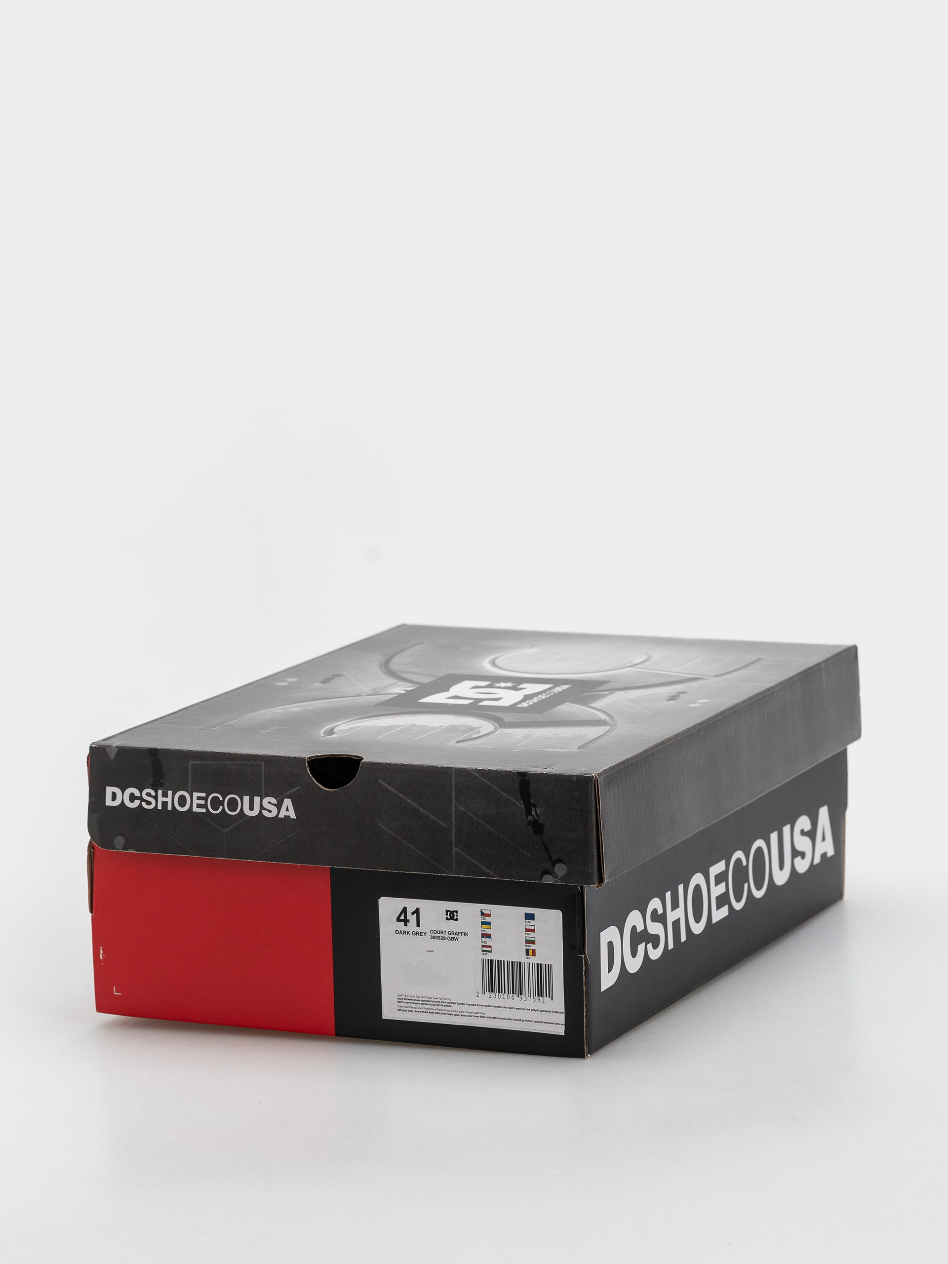 Pantofi DC Court Graffik (dc grey/black/white)
