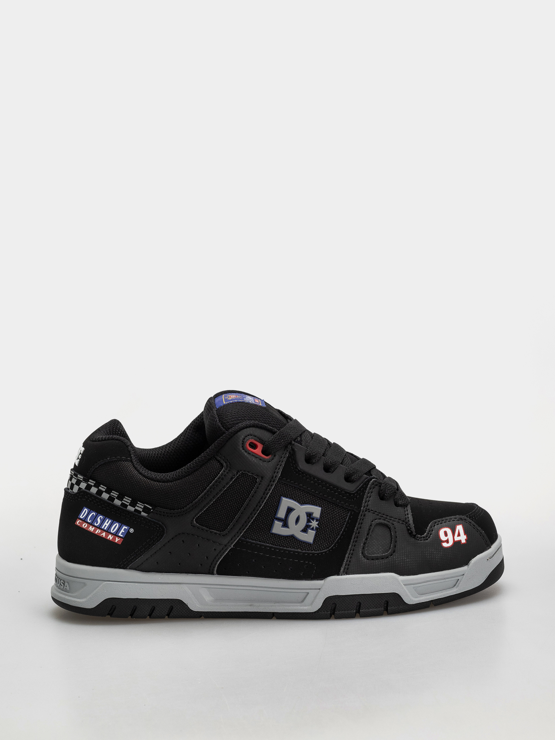 Pantofi DC Stag (black/grey/blue)