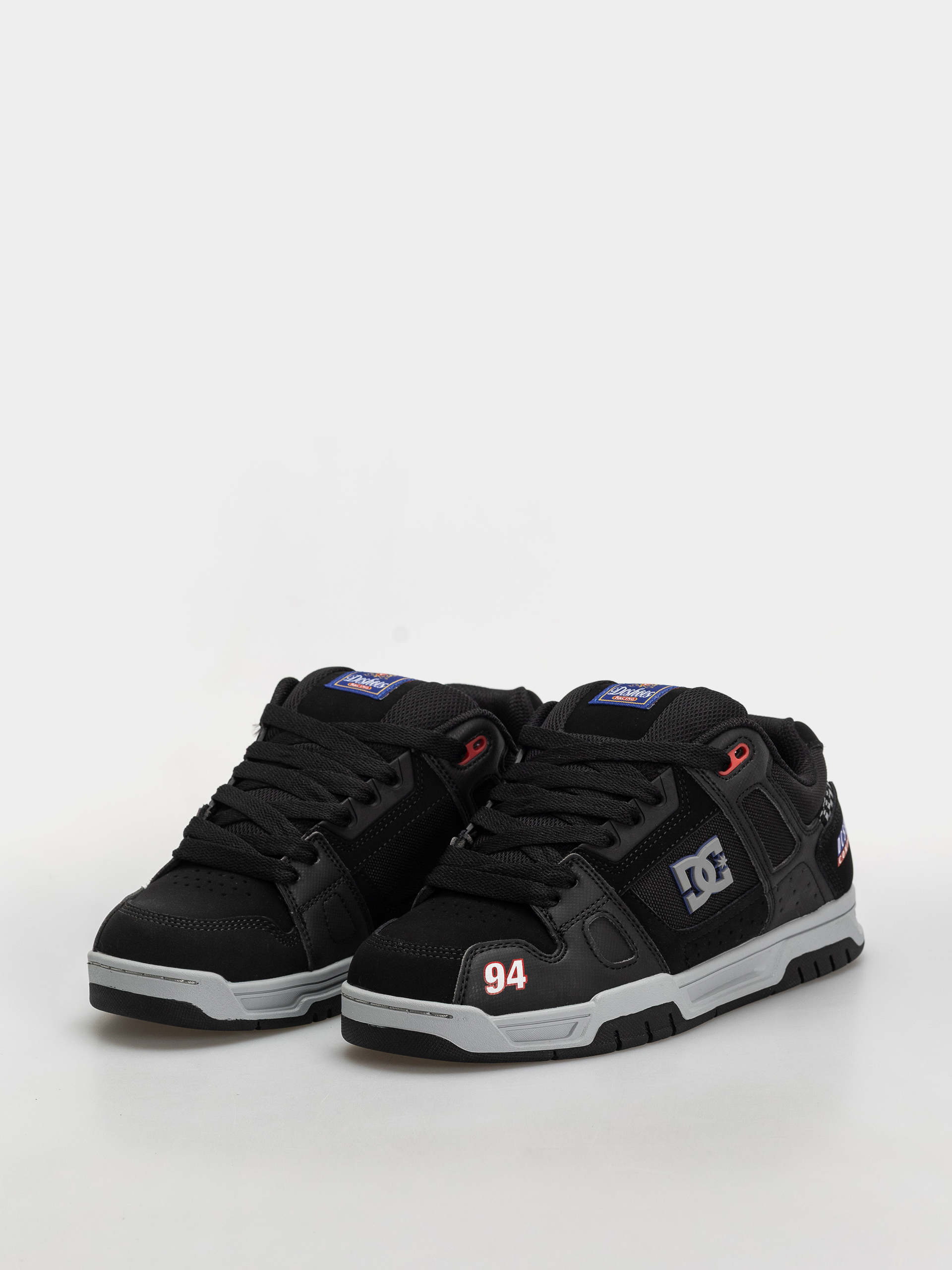 Pantofi DC Stag (black/grey/blue)