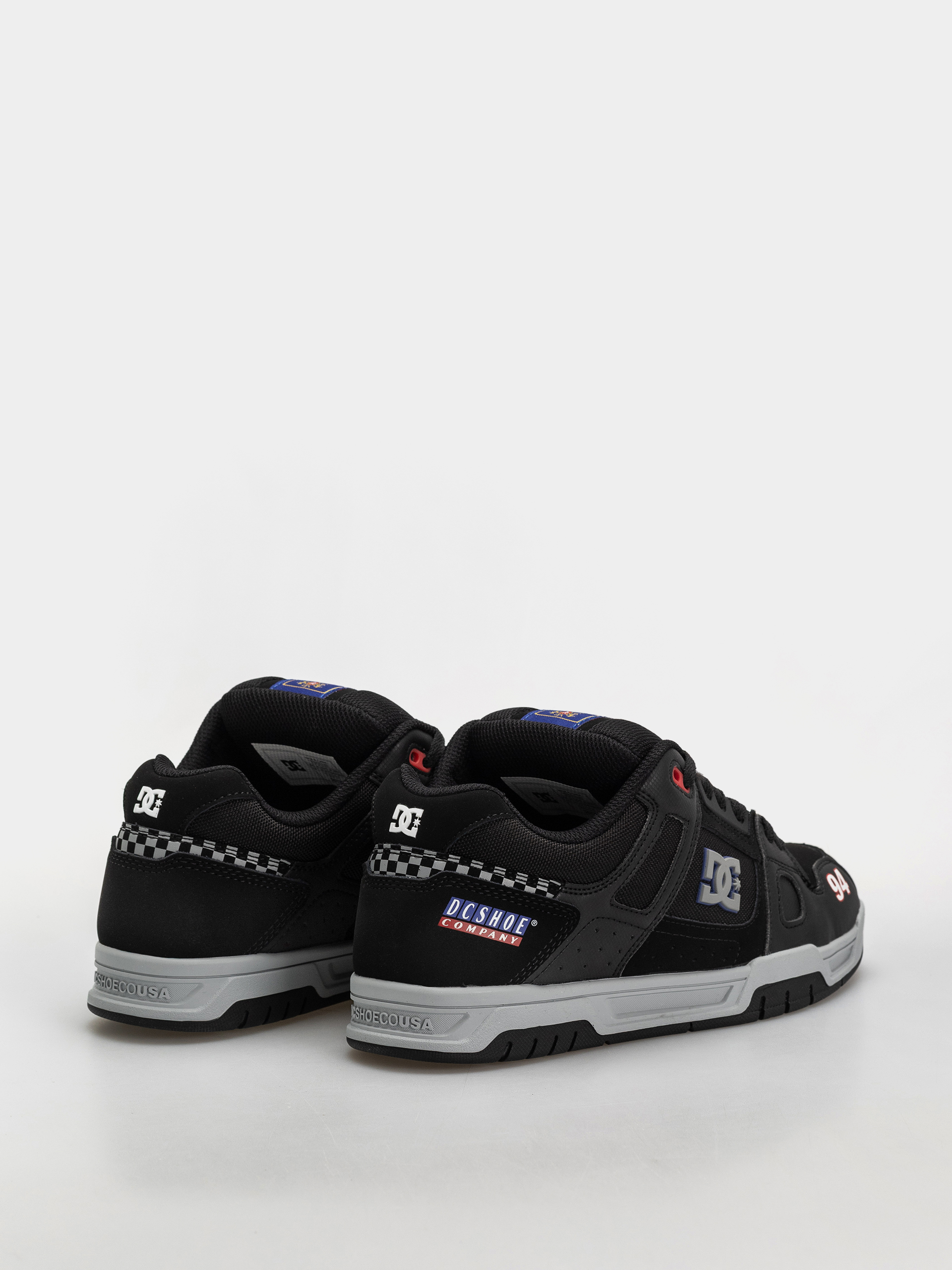 Pantofi DC Stag (black/grey/blue)