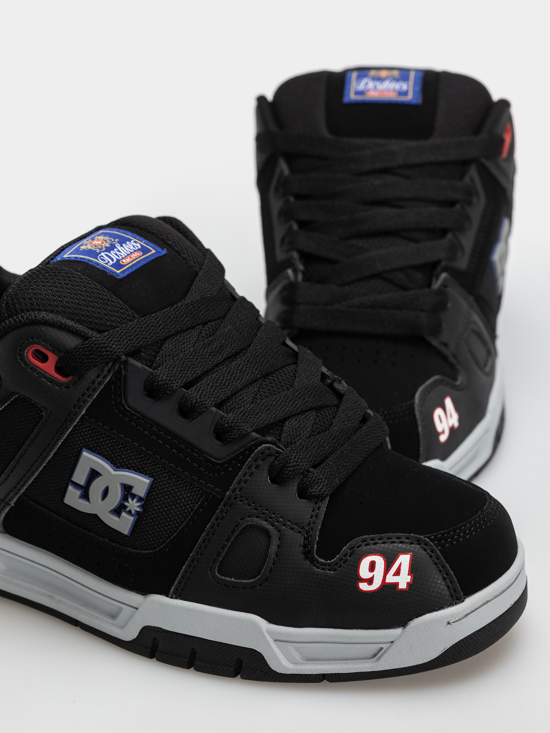 Pantofi DC Stag (black/grey/blue)