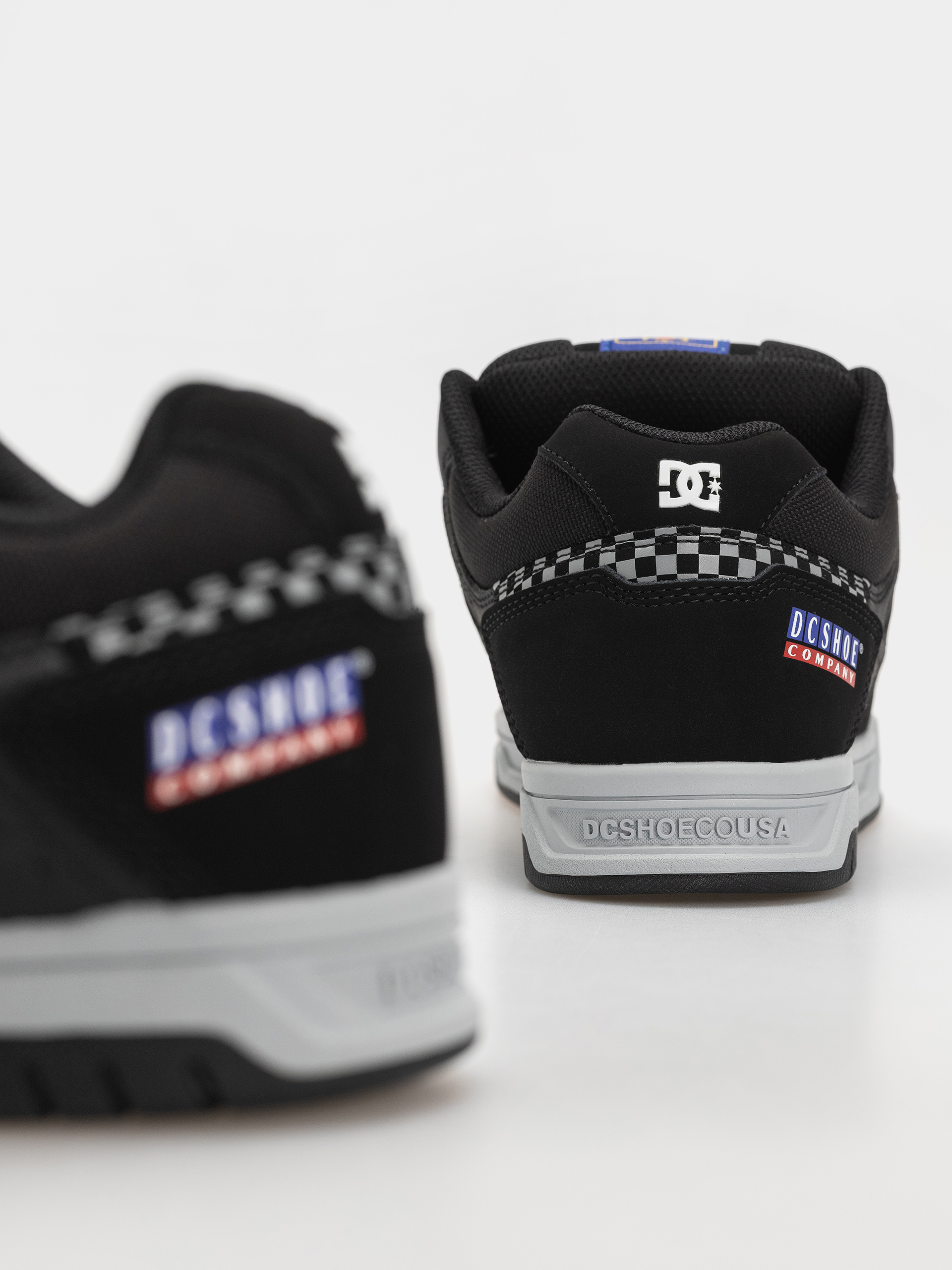 Pantofi DC Stag (black/grey/blue)