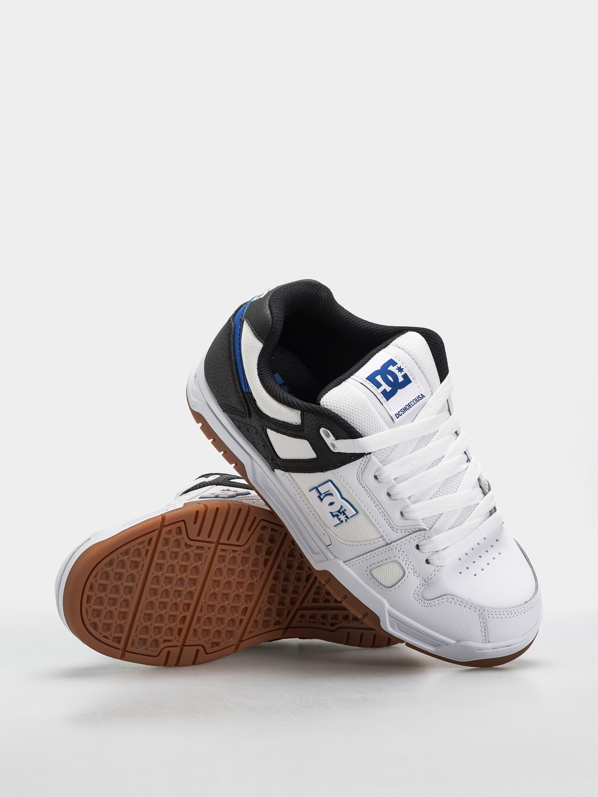 Pantofi DC Stag (white/black/blue)