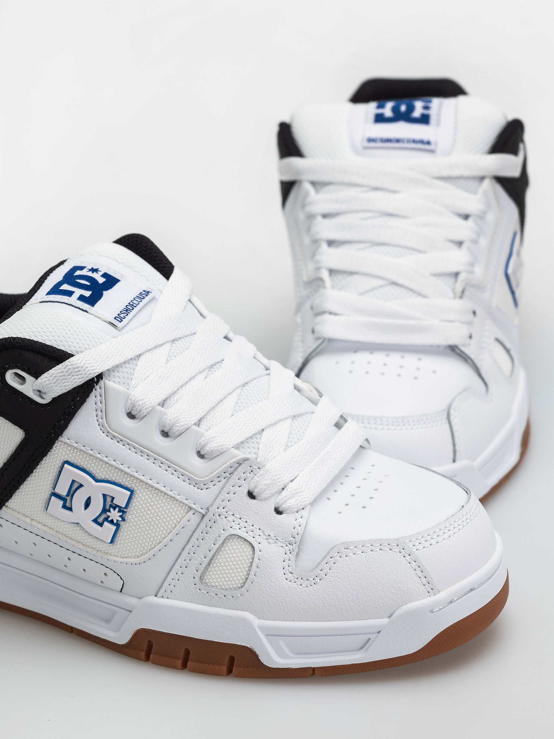 Pantofi DC Stag (white/black/blue)