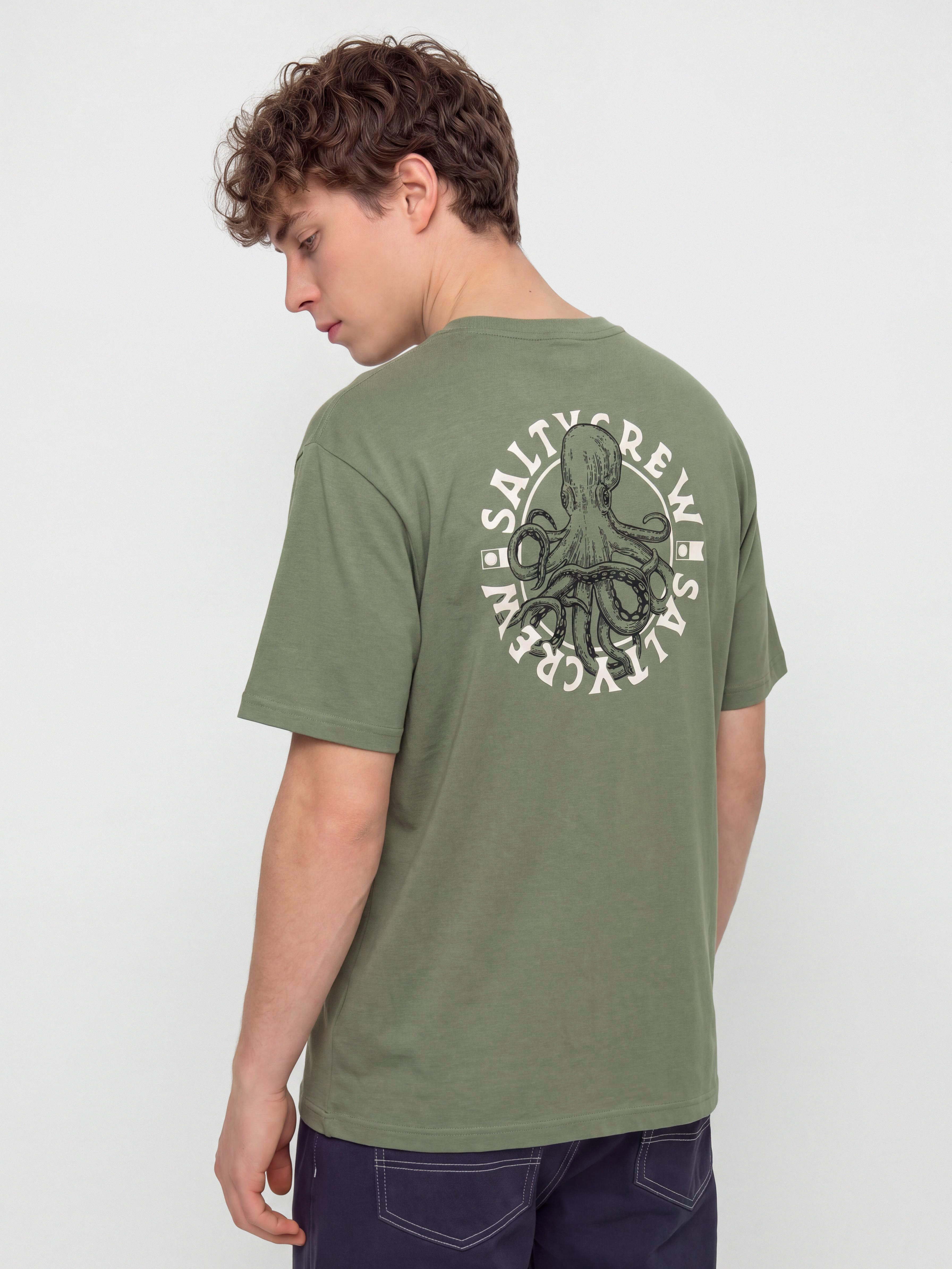 Tricou Salty Crew Tentacles (laurel wreath)